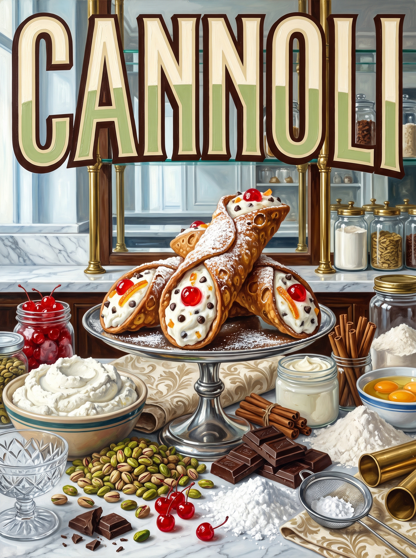 Cannoli at the Cake Stand