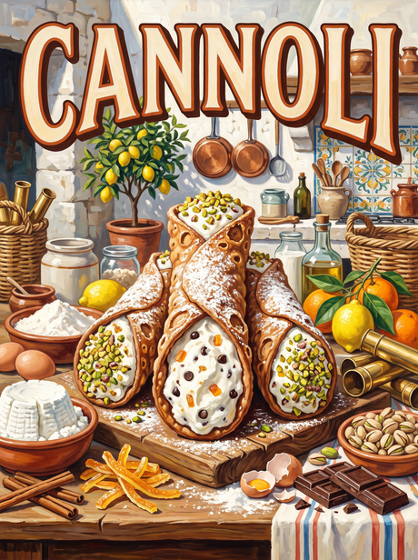 Cannoli Under the Lemon Tree