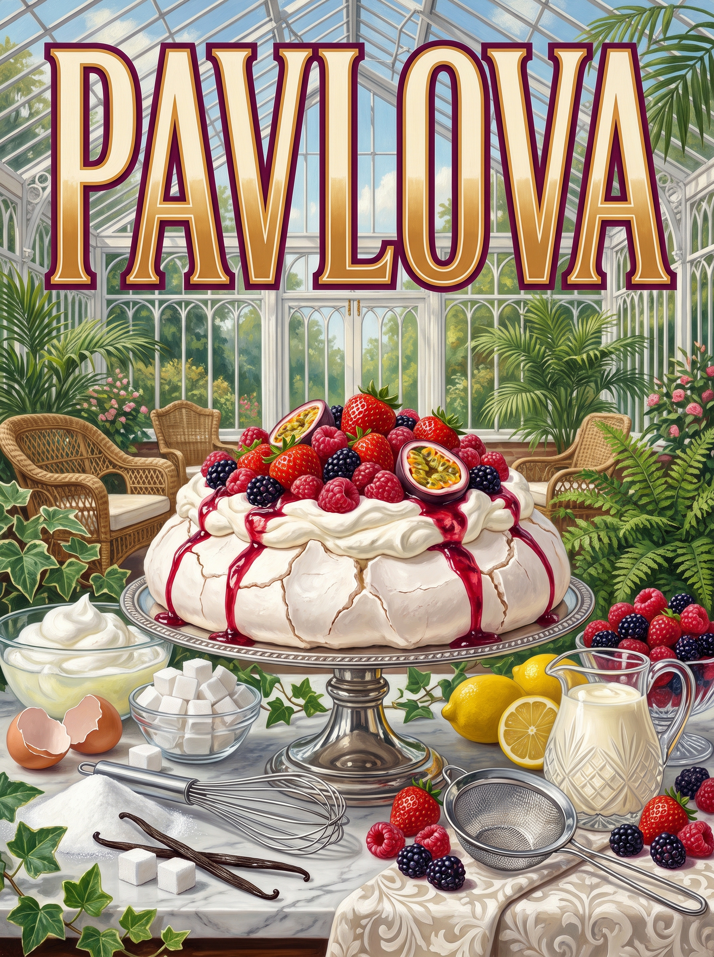 Pavlova in the Conservatory