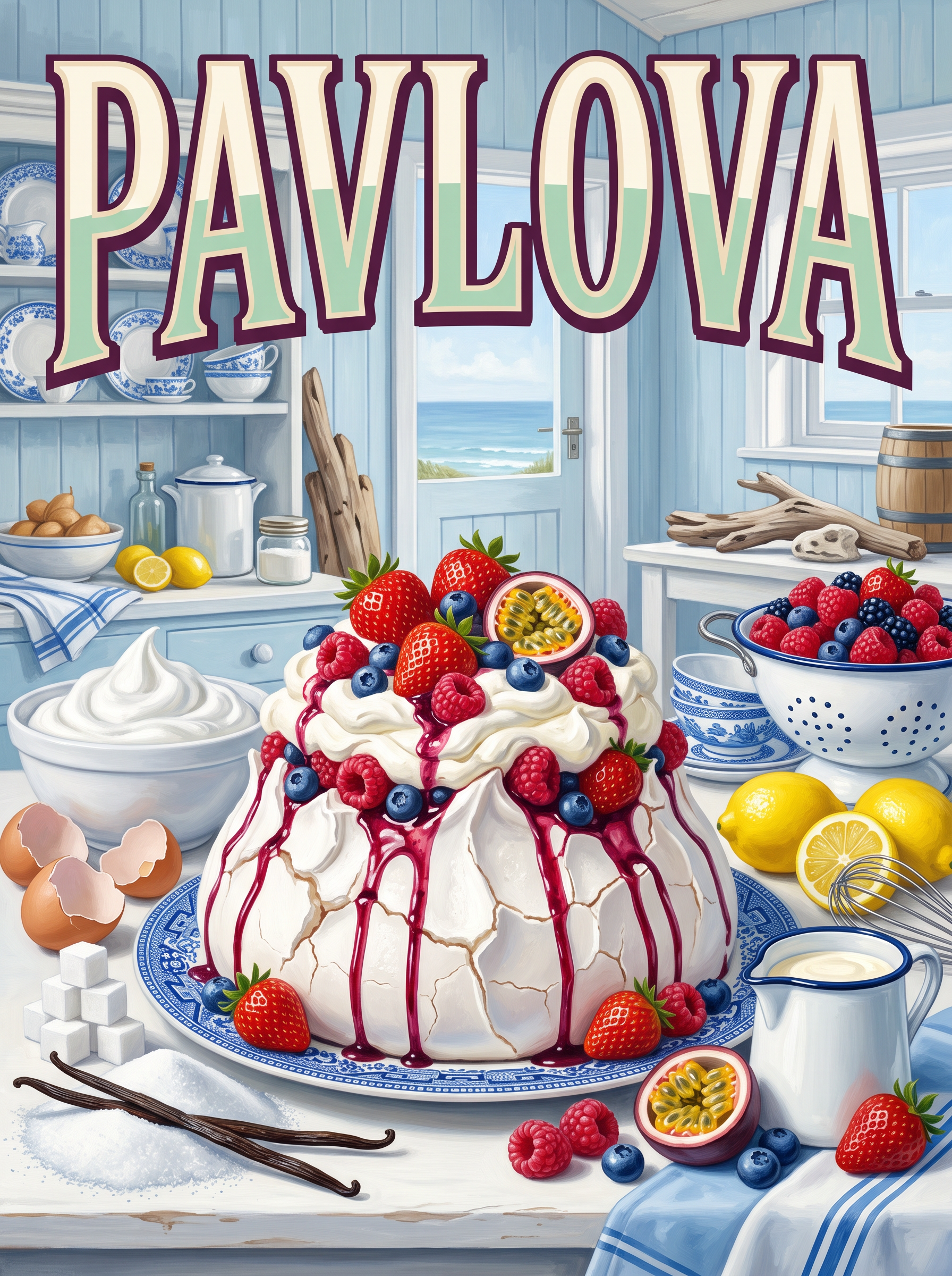 Pavlova in the Beach House