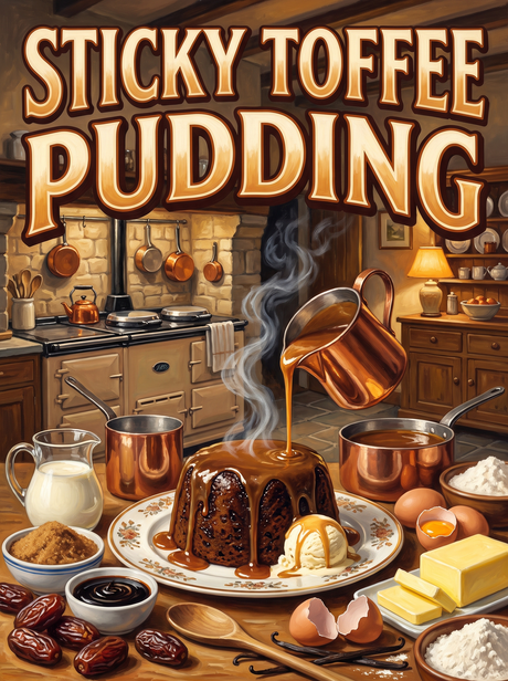 Sticky Toffee Pudding by the Range