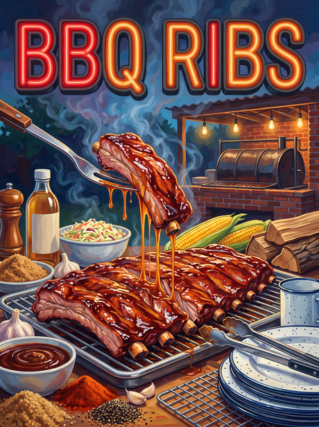 BBQ Ribs at the Rib Shack