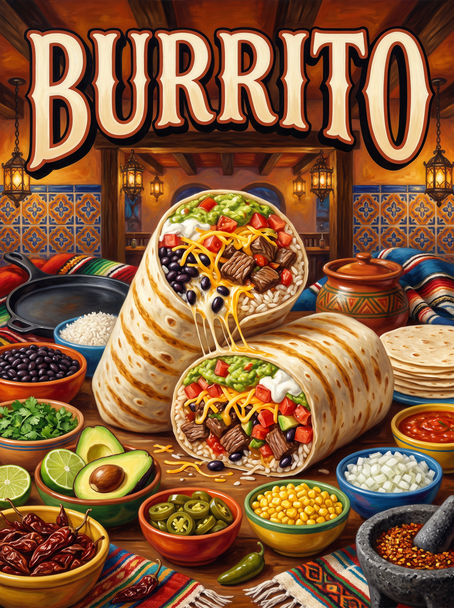 Burrito in the Cantina