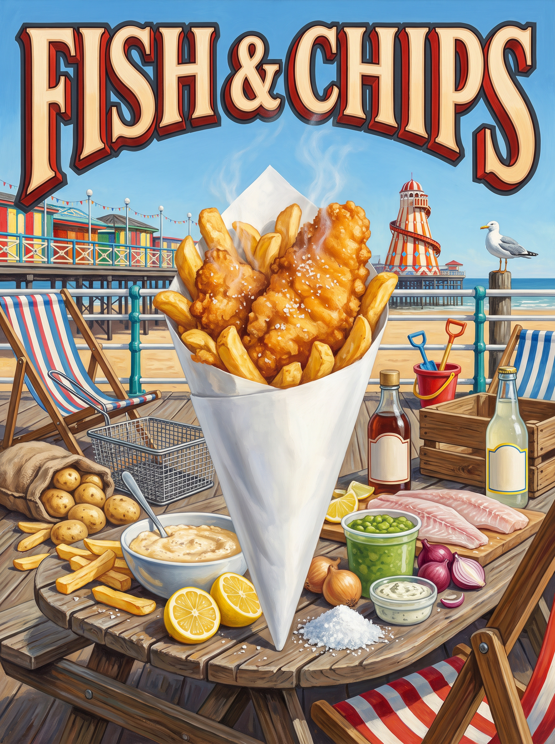 Fish and Chips on the Pier