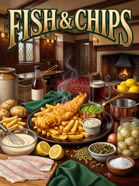 Fish and Chips at the Pub