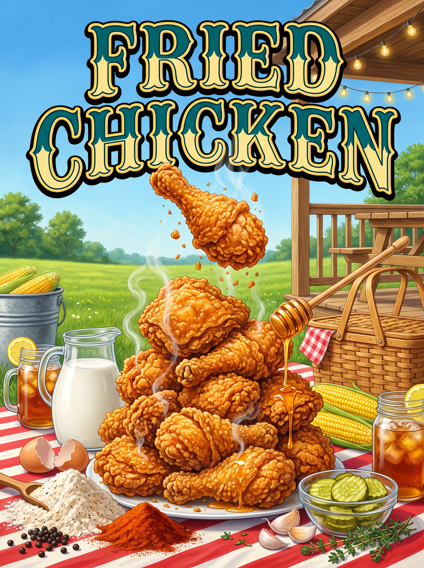 Fried Chicken at the Picnic