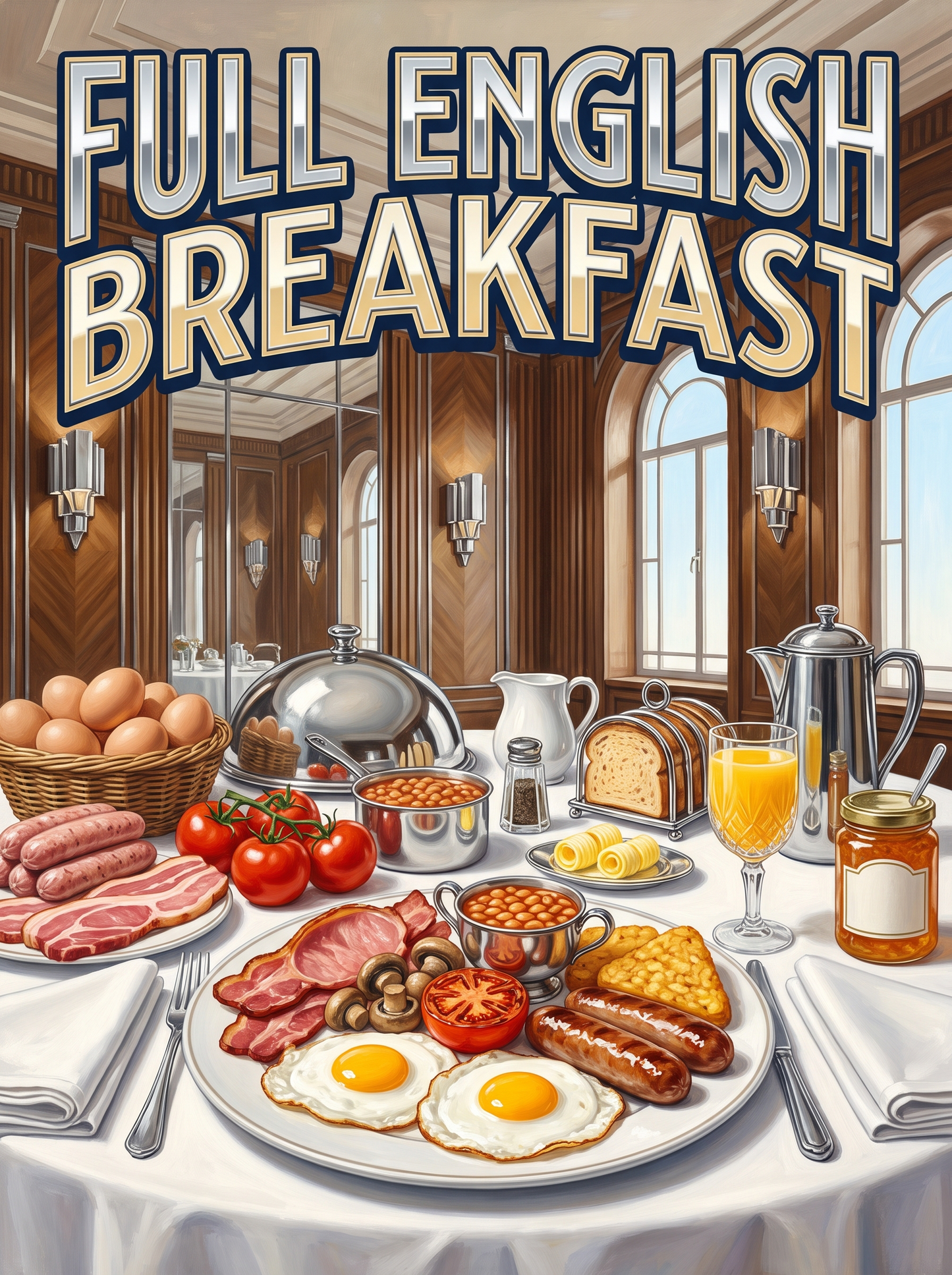 Full English Breakfast at the Hotel