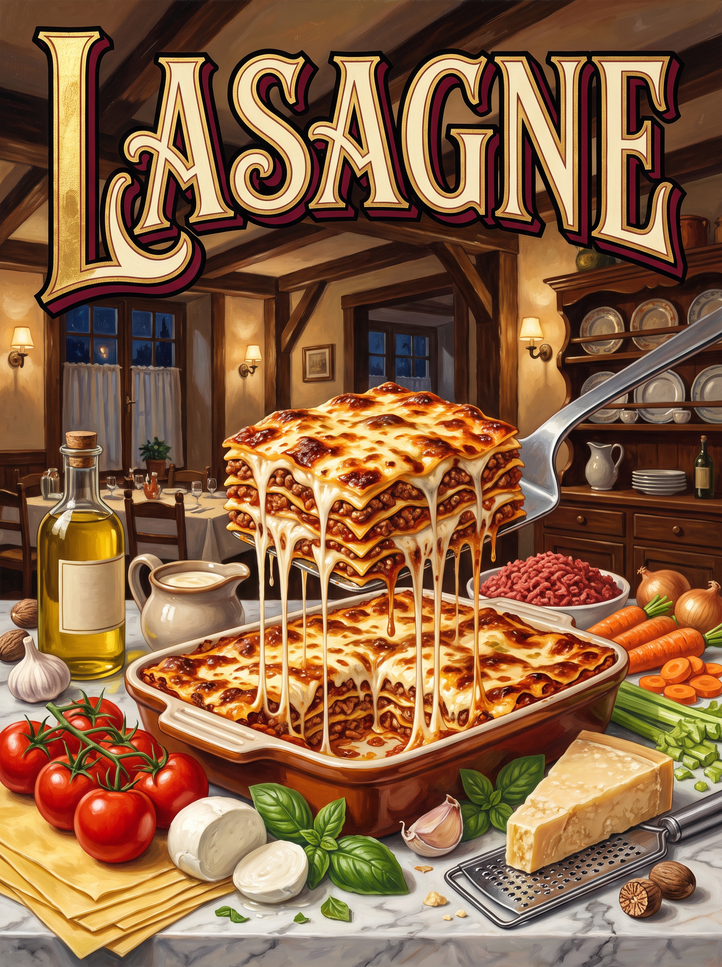 Lasagne at the Family Table
