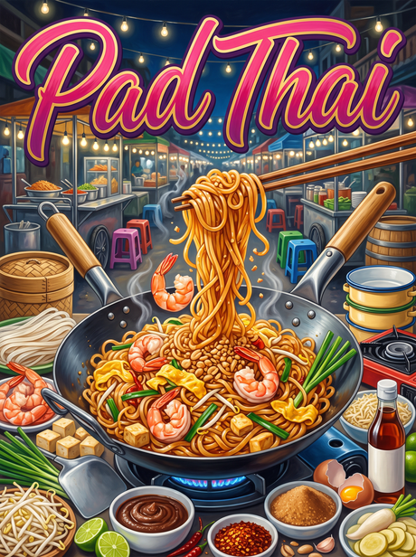 Pad Thai at the Street Stall