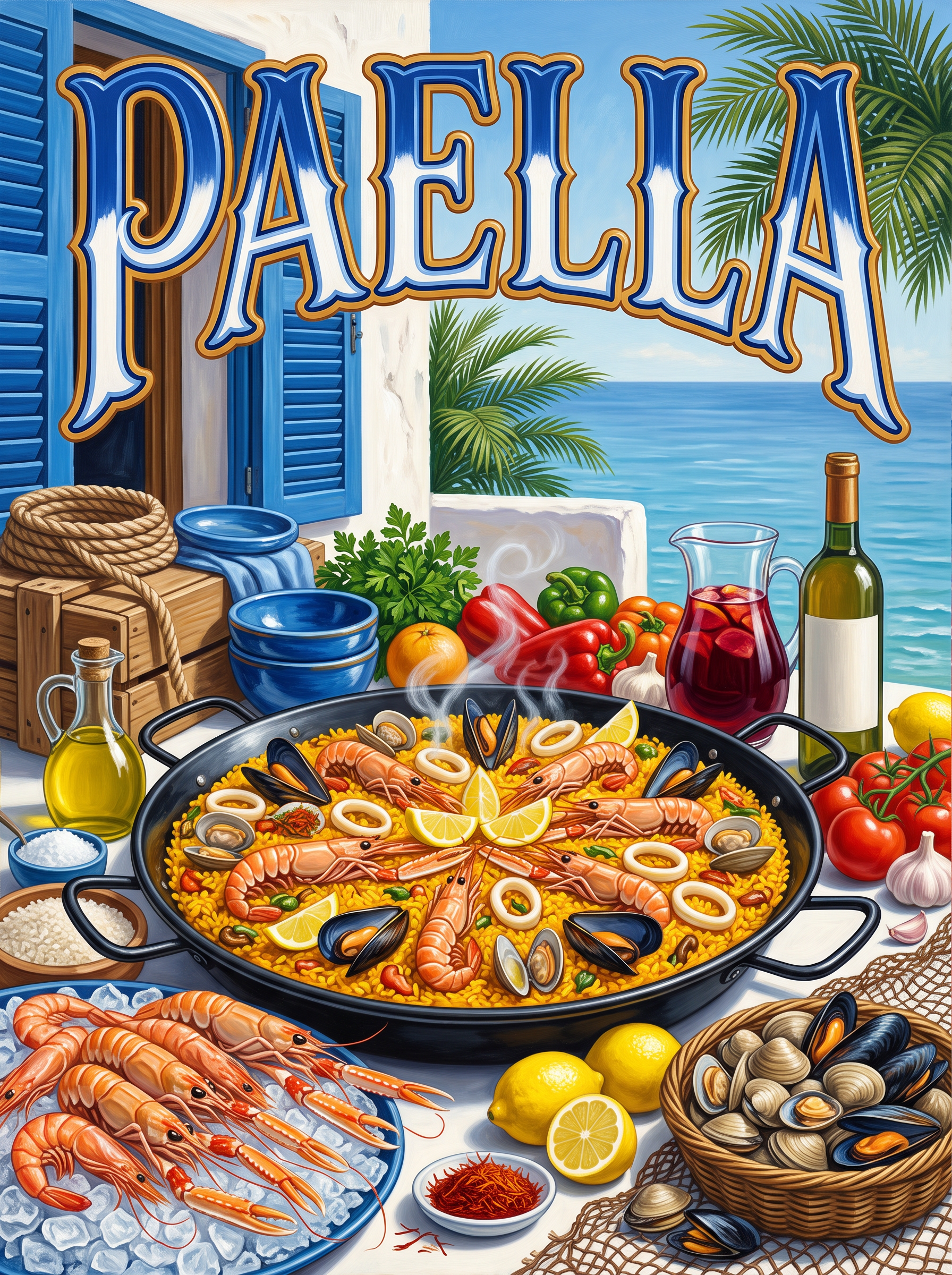 Paella by the Sea