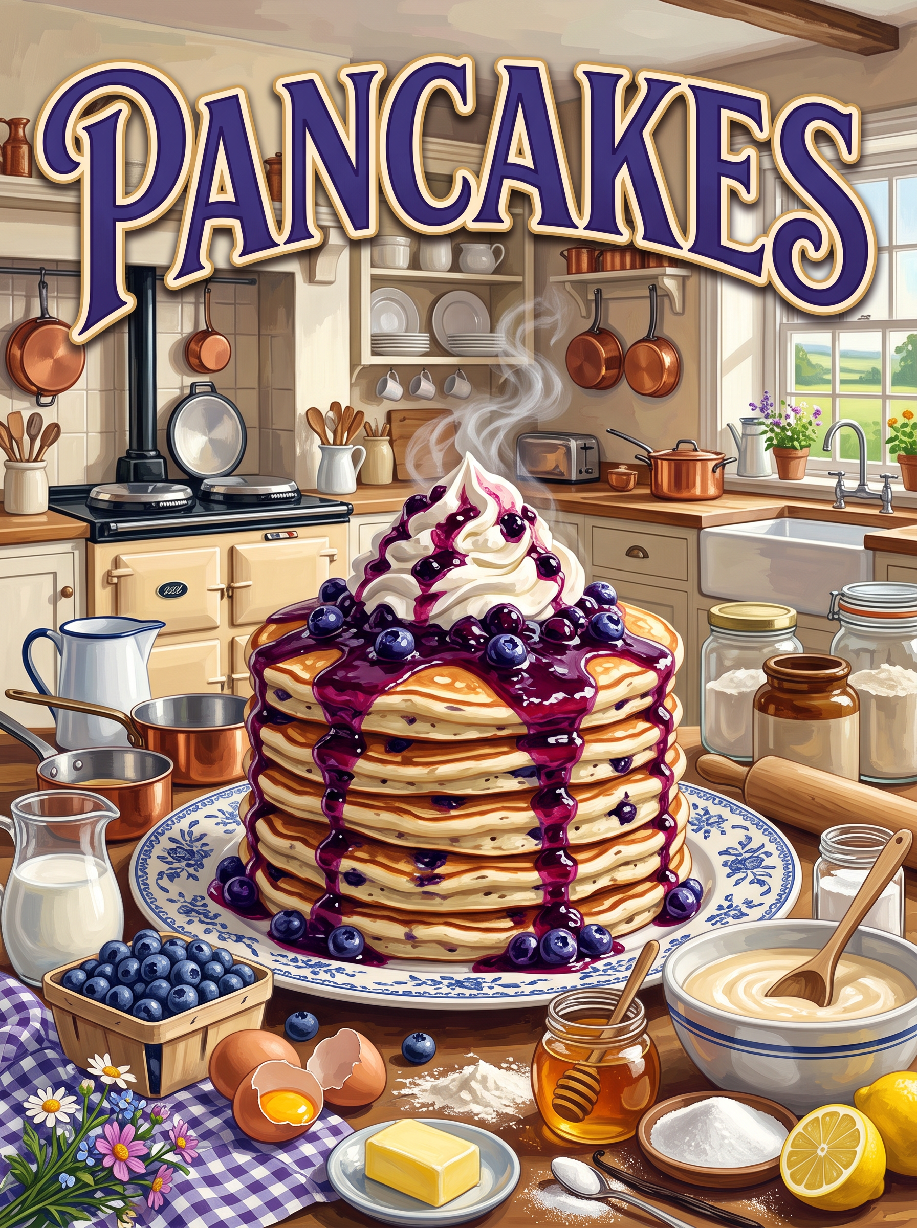 Pancakes in the Farmhouse