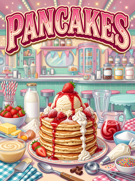 Pancakes at the Soda Counter