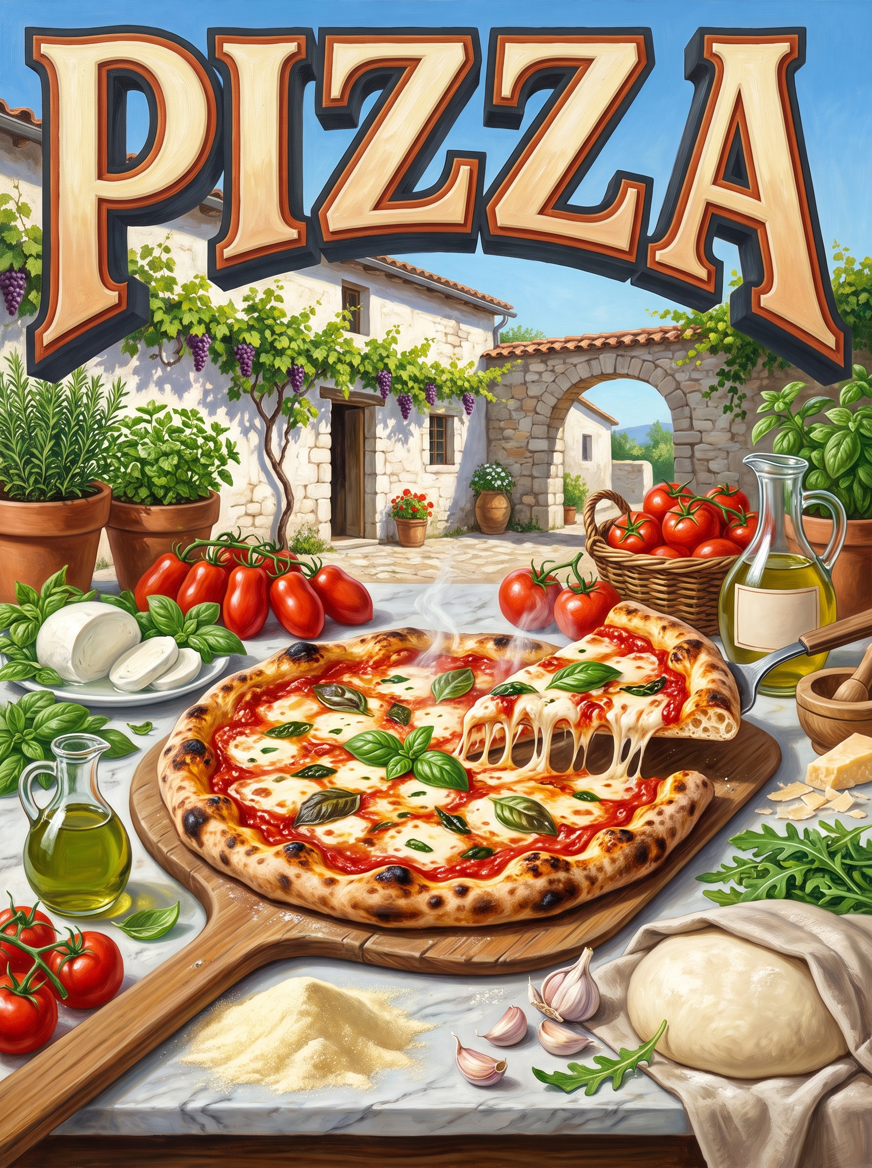 Pizza Under the Vines