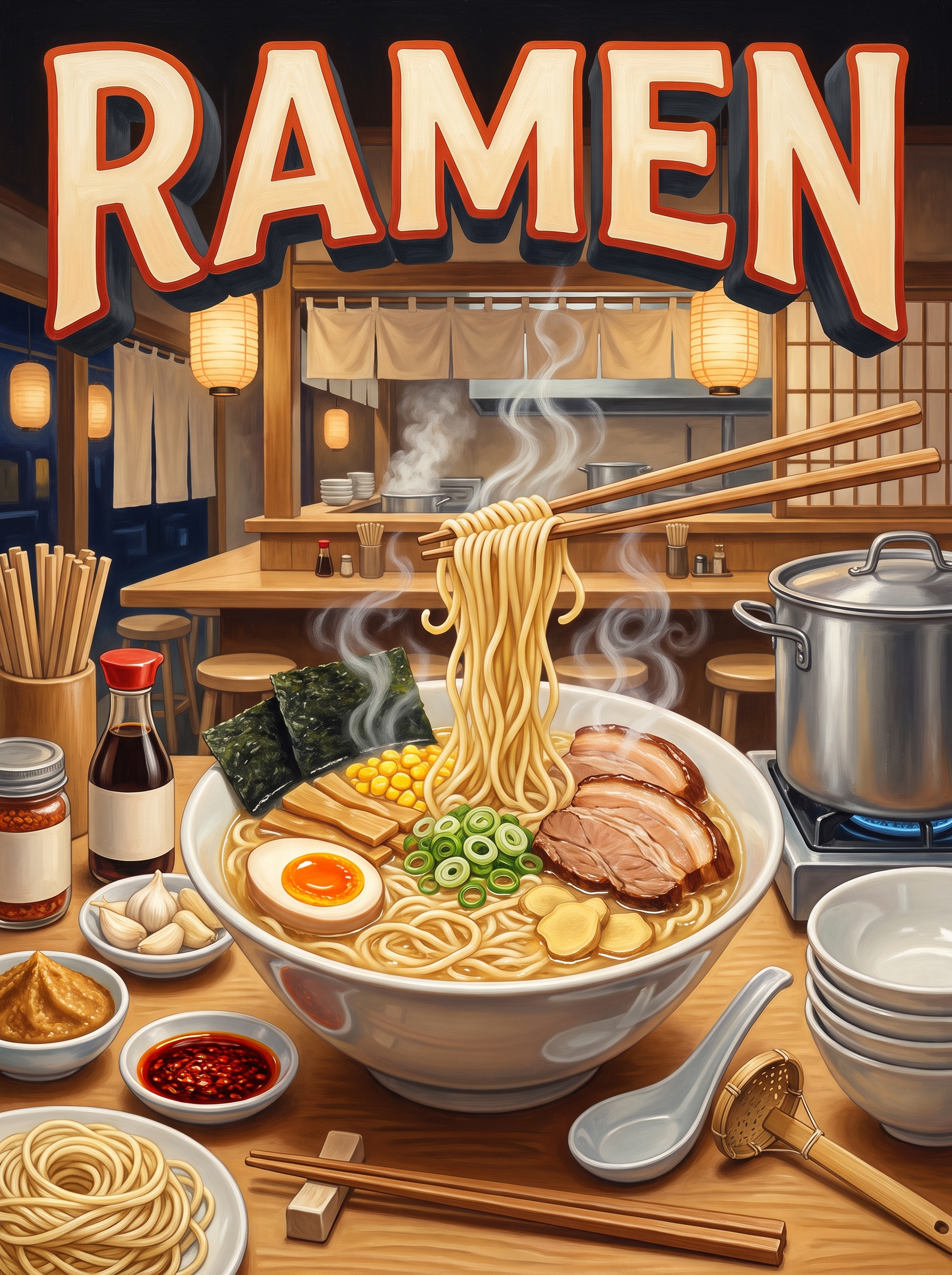 Ramen at the Noodle Bar