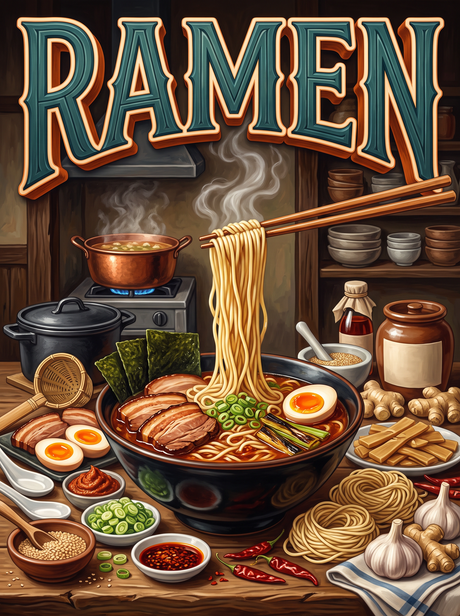 Ramen in the Back Kitchen