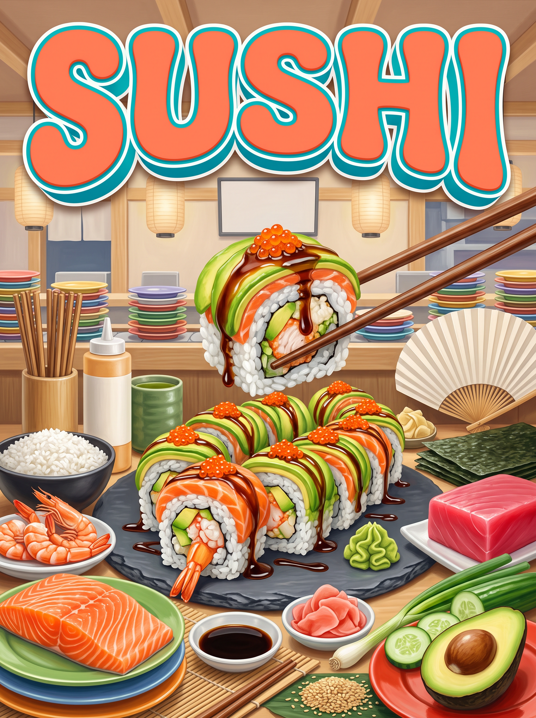 Sushi on the Conveyor Belt