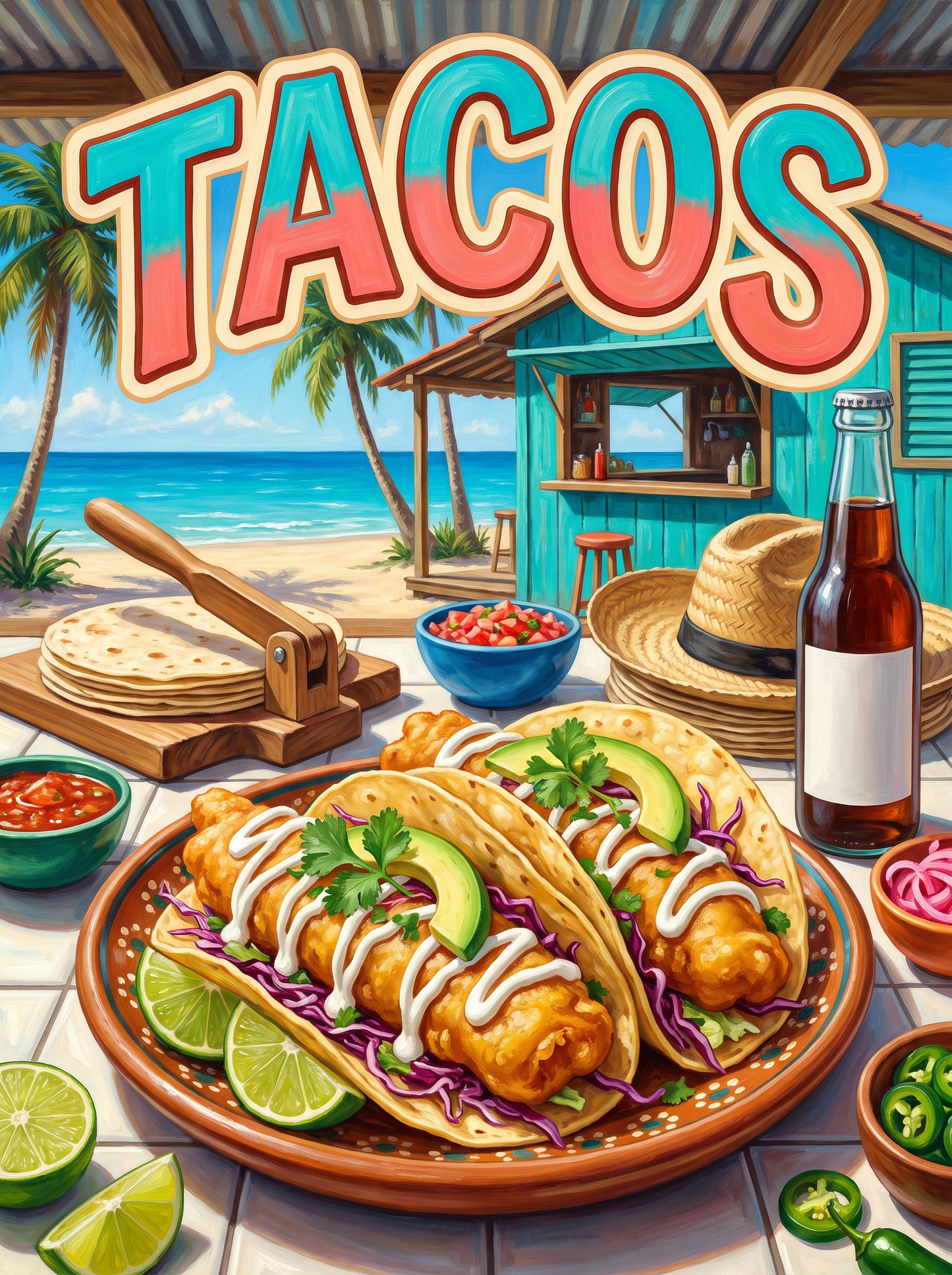 Tacos on the Baja Coast