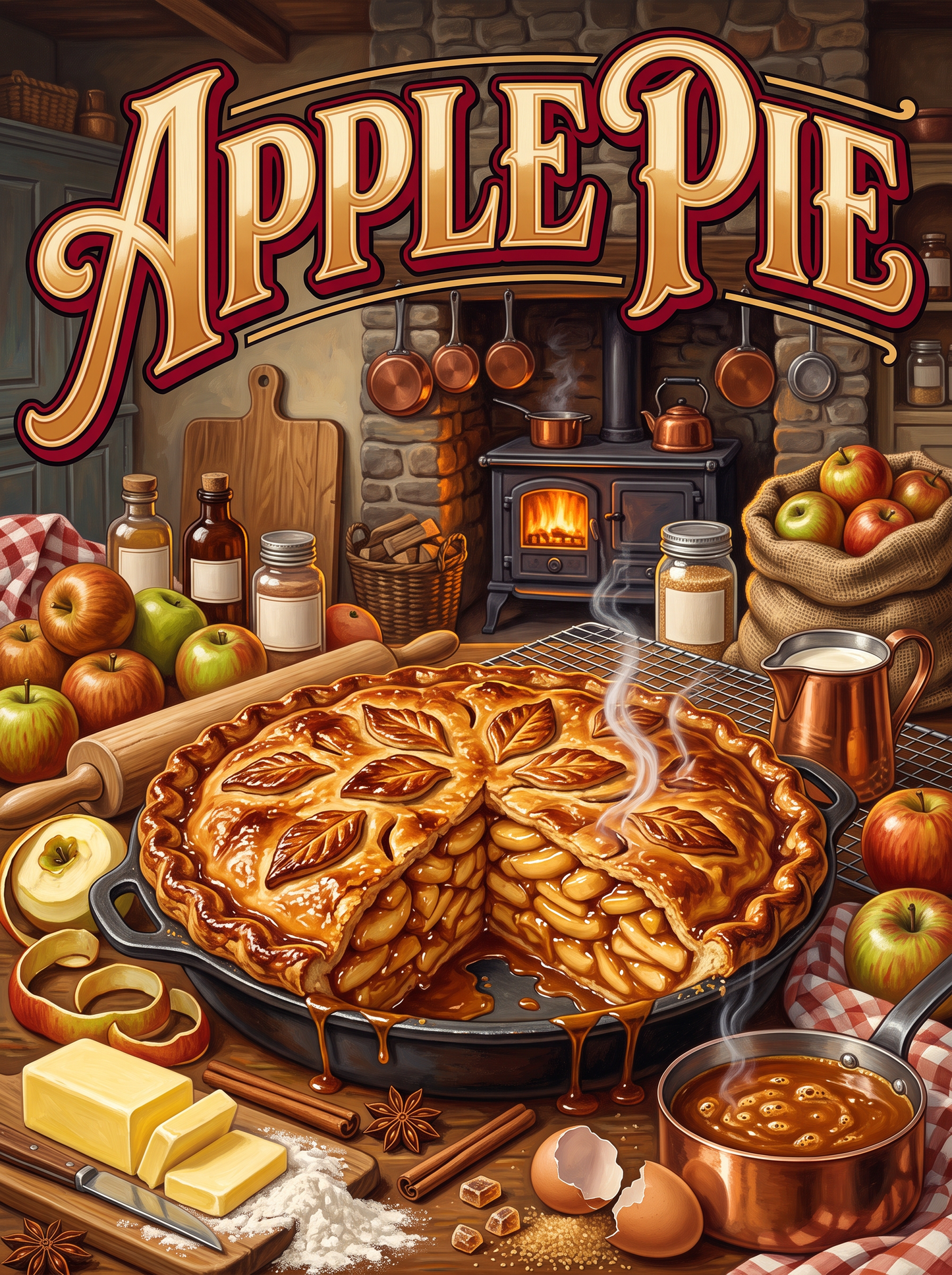 Apple Pie by the Stove