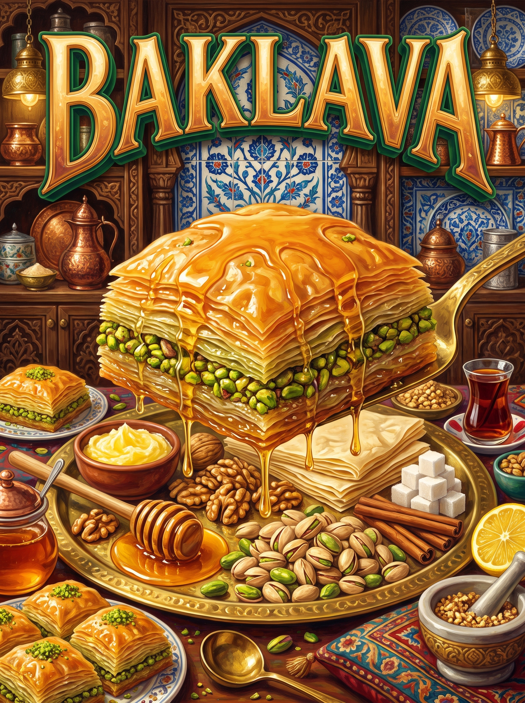 Baklava in the Bazaar
