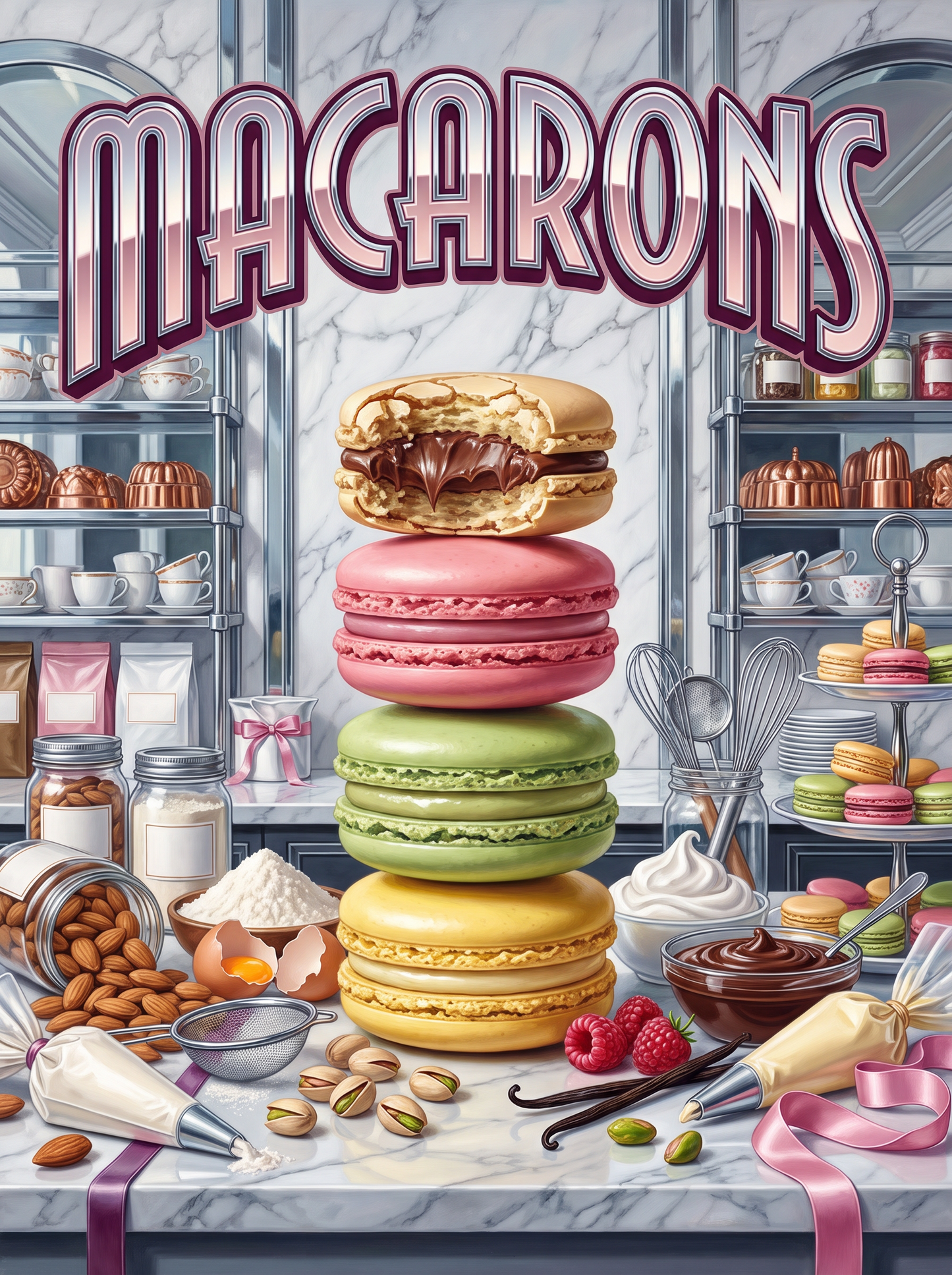 Macarons on the Baker's Bench