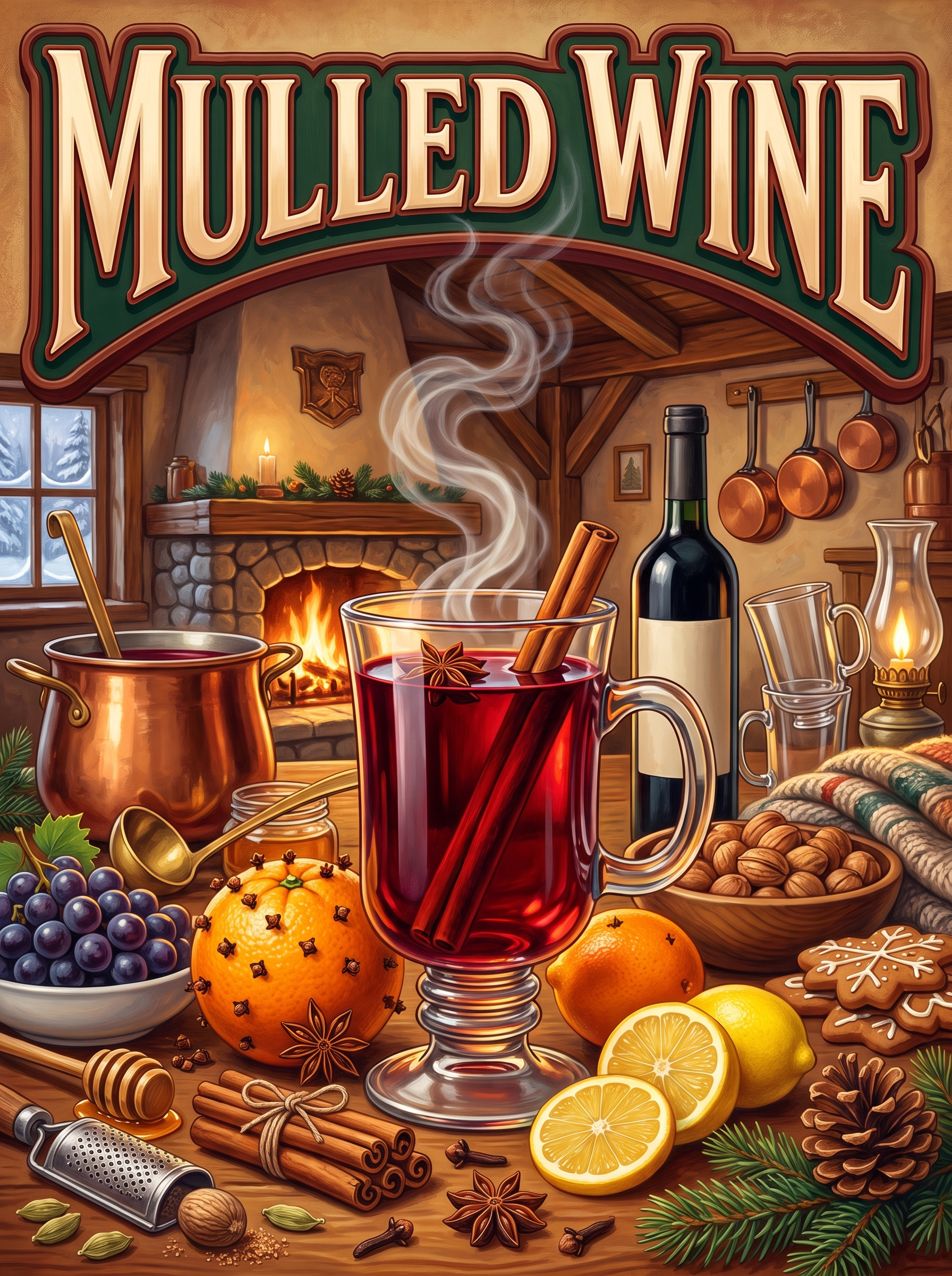 Mulled Wine at the Inn
