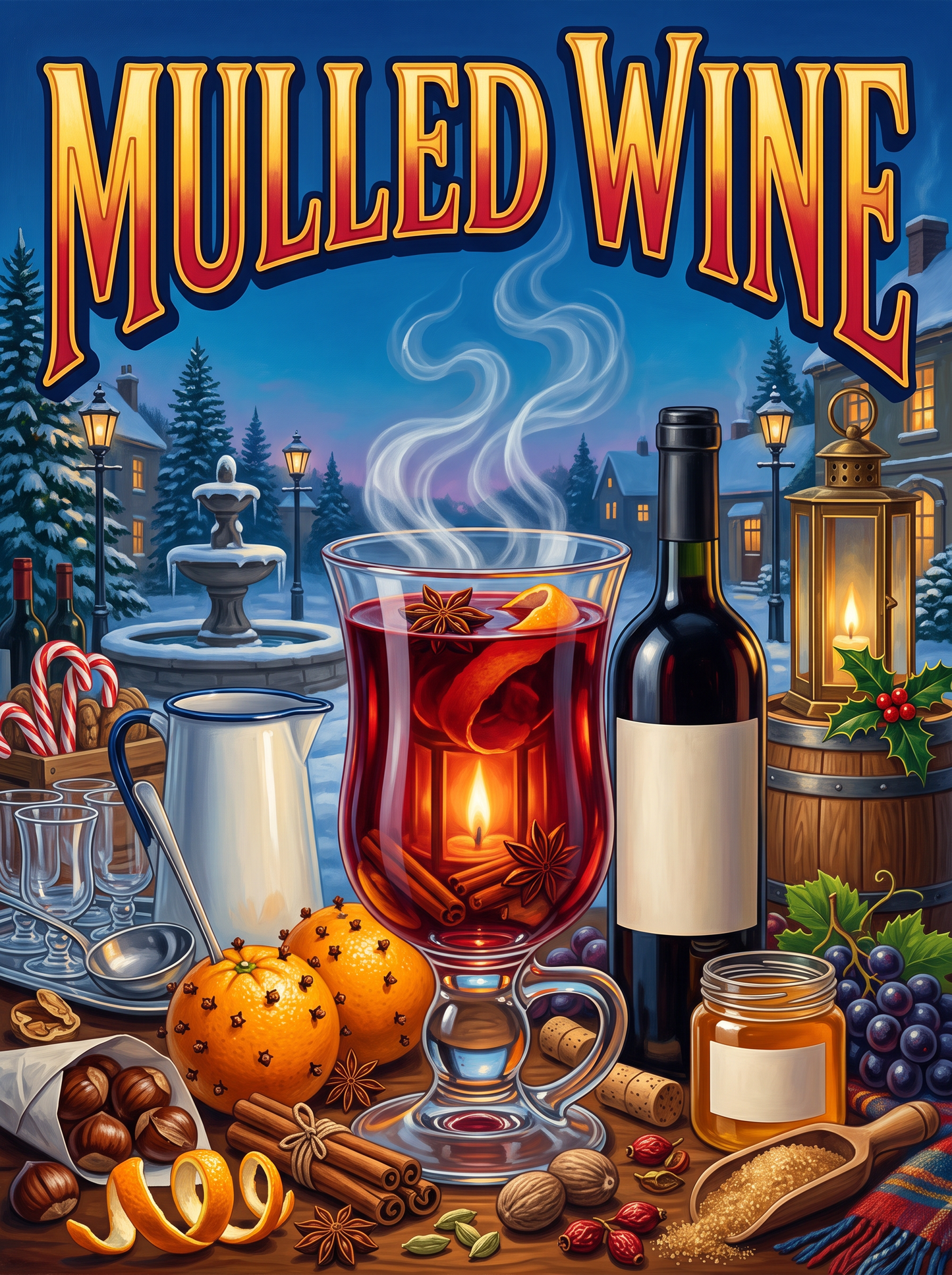 Mulled Wine in the Snow