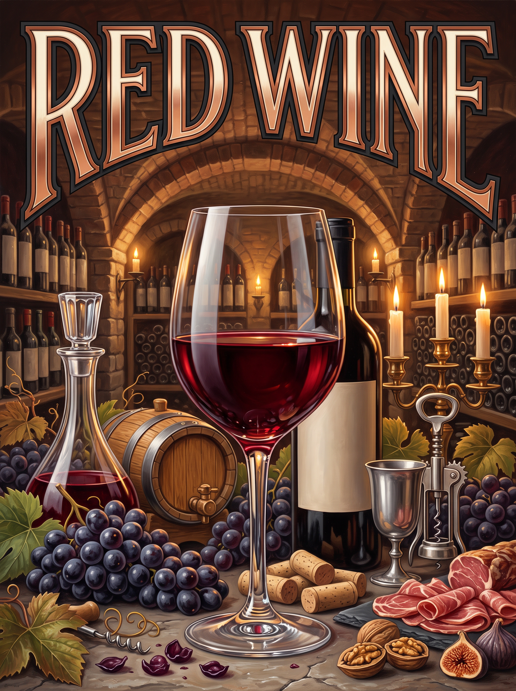 Red Wine in the Cellar