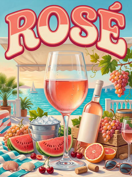 Rosé by the Sea