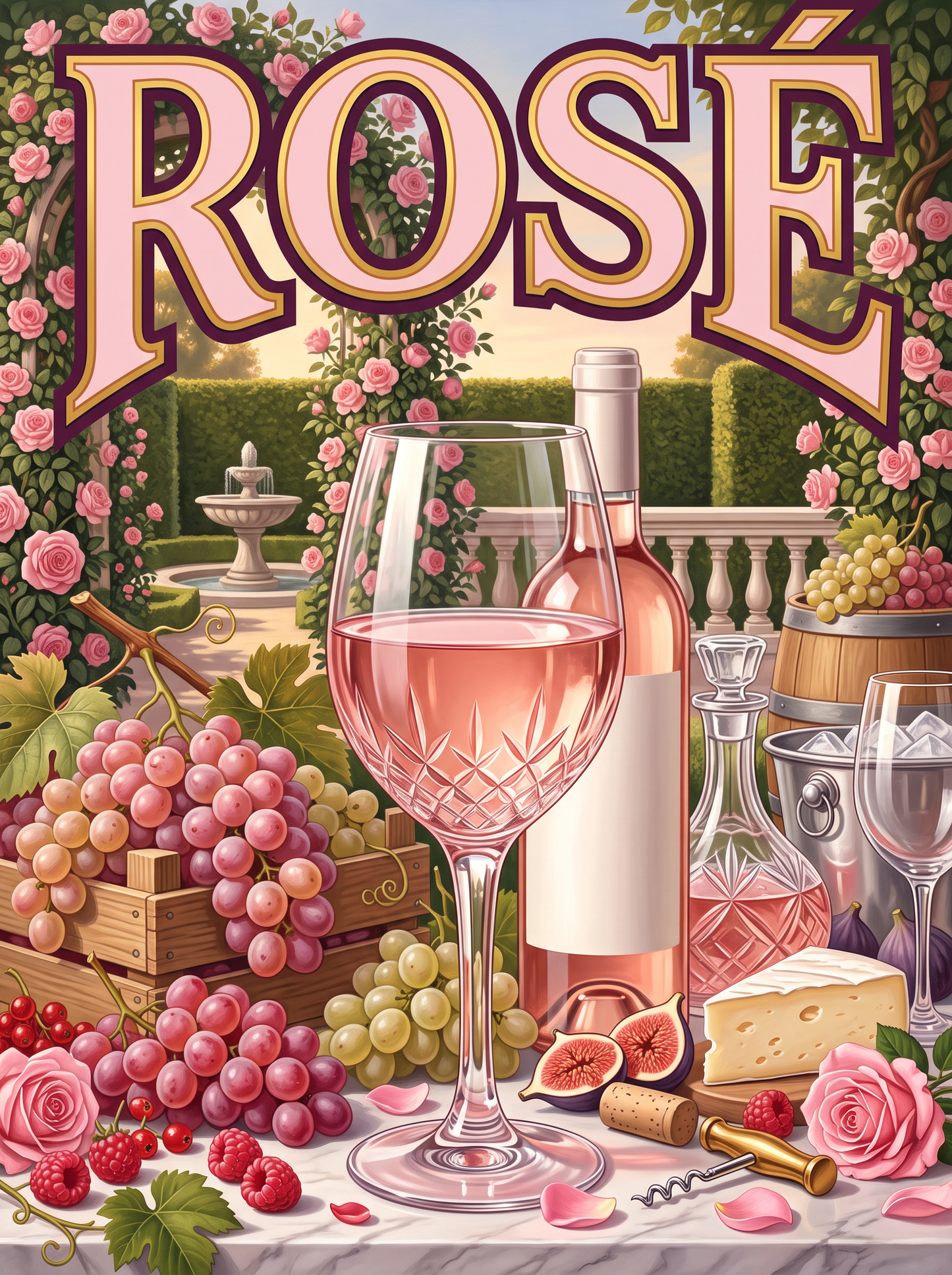 Rosé Among the Roses