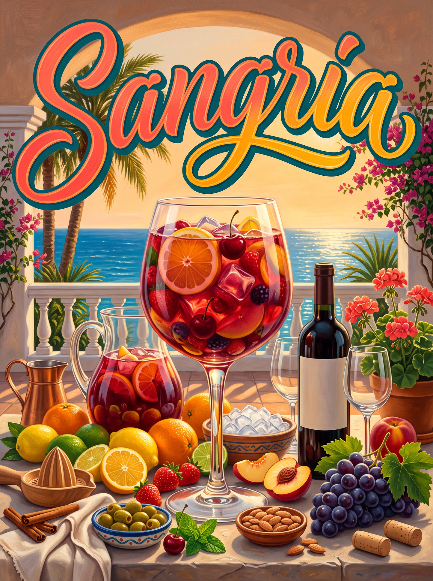 Sangria on the Balcony
