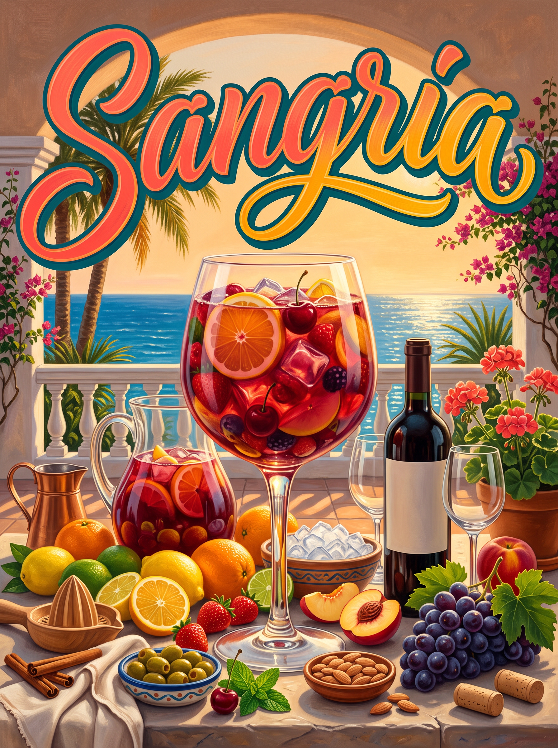 Sangria on the Balcony