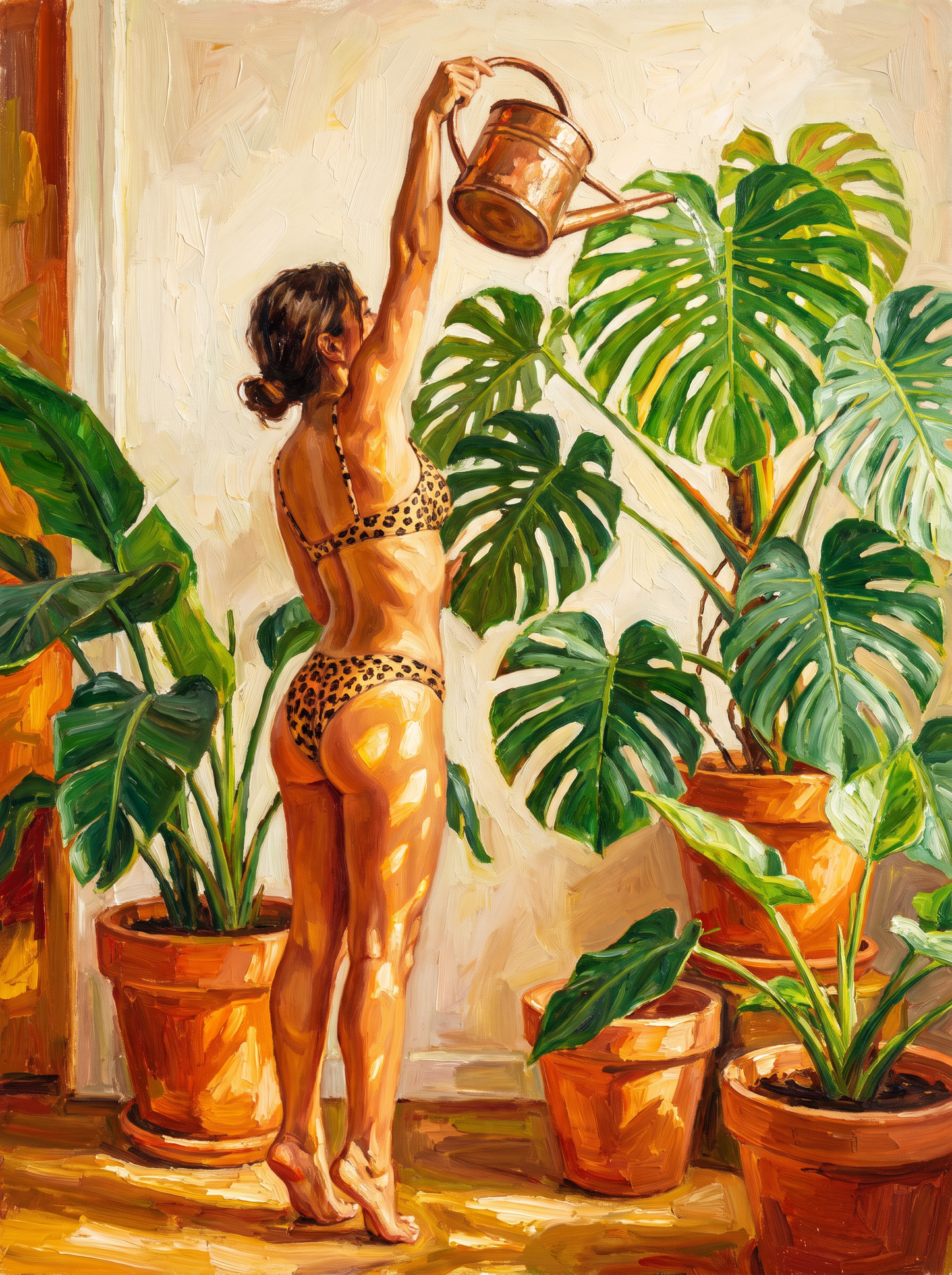 Only The Plants Get Watered