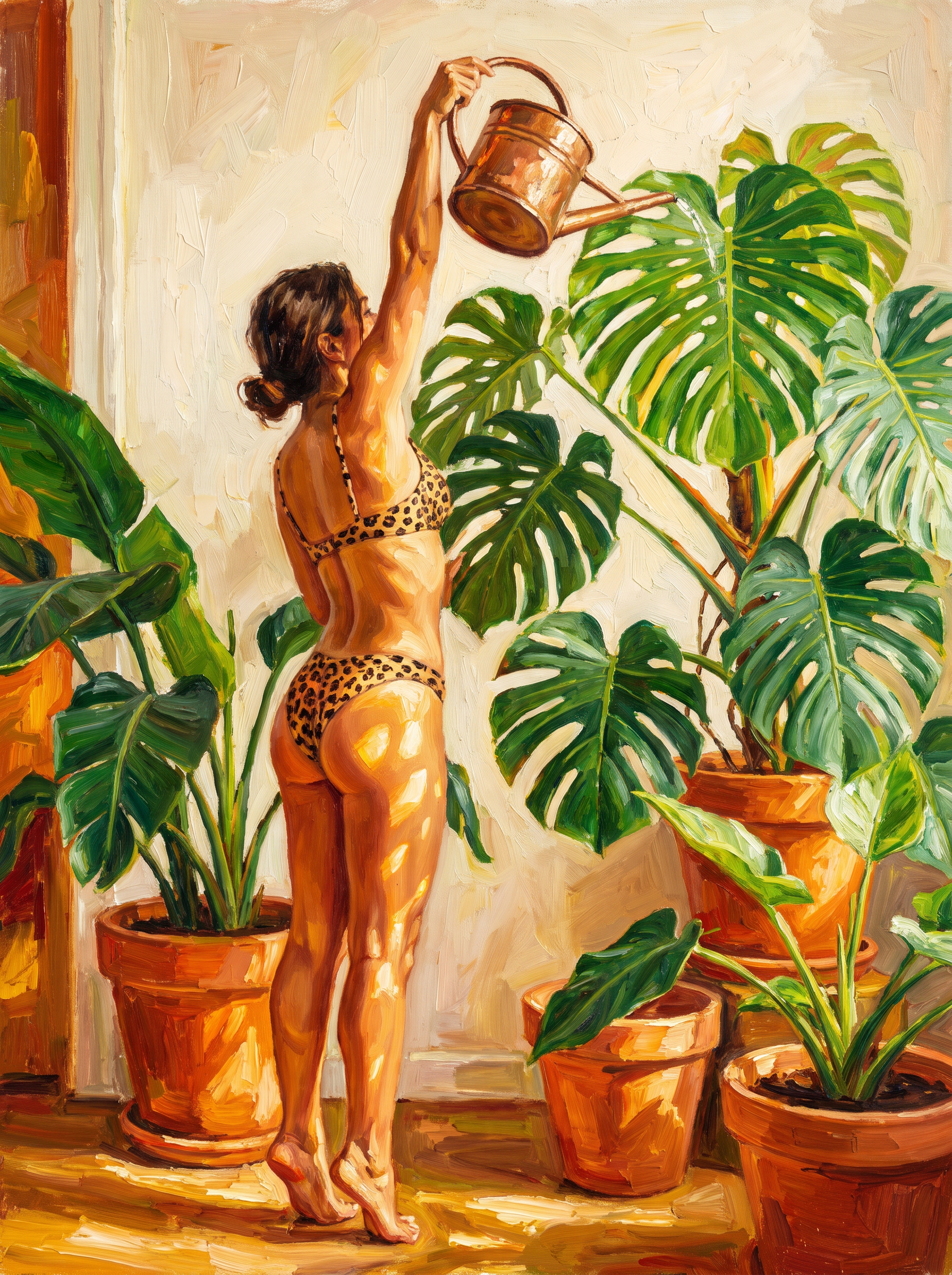 Only The Plants Get Watered