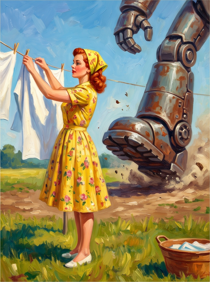 Washing Won't Hang Itself