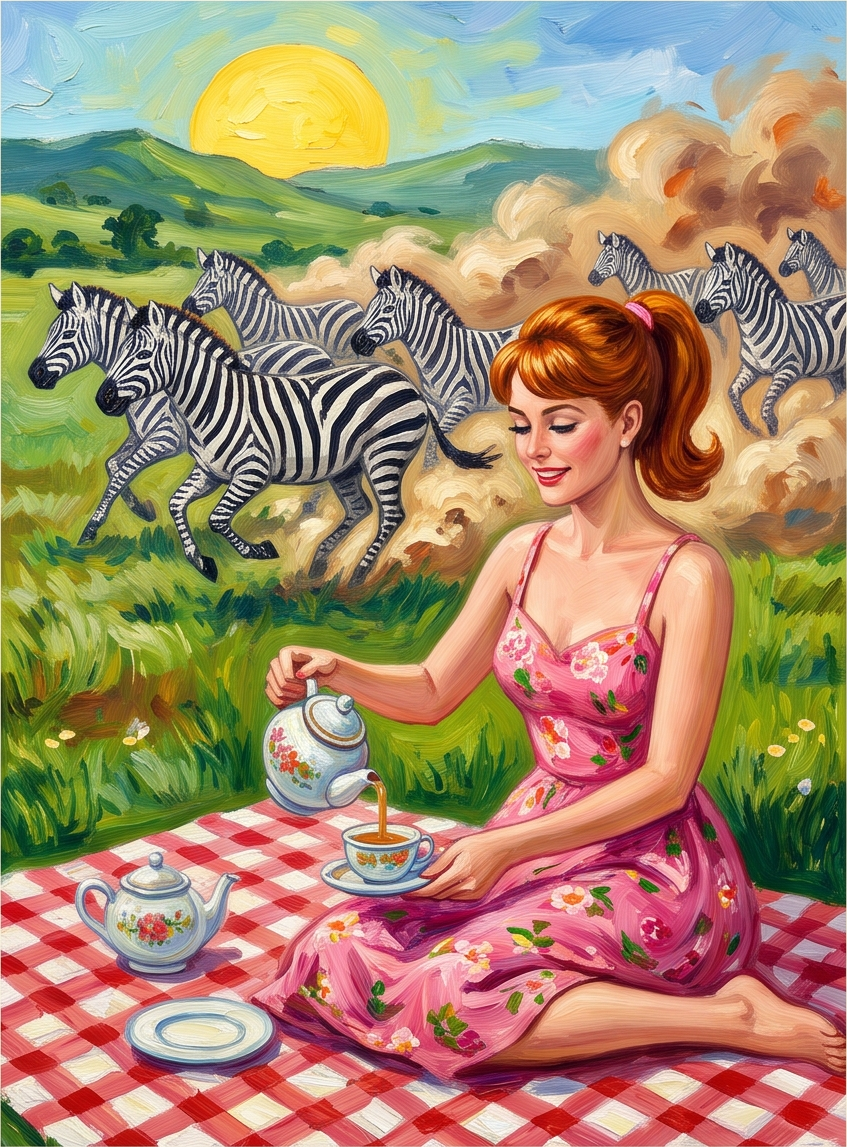 Stampede At Teatime