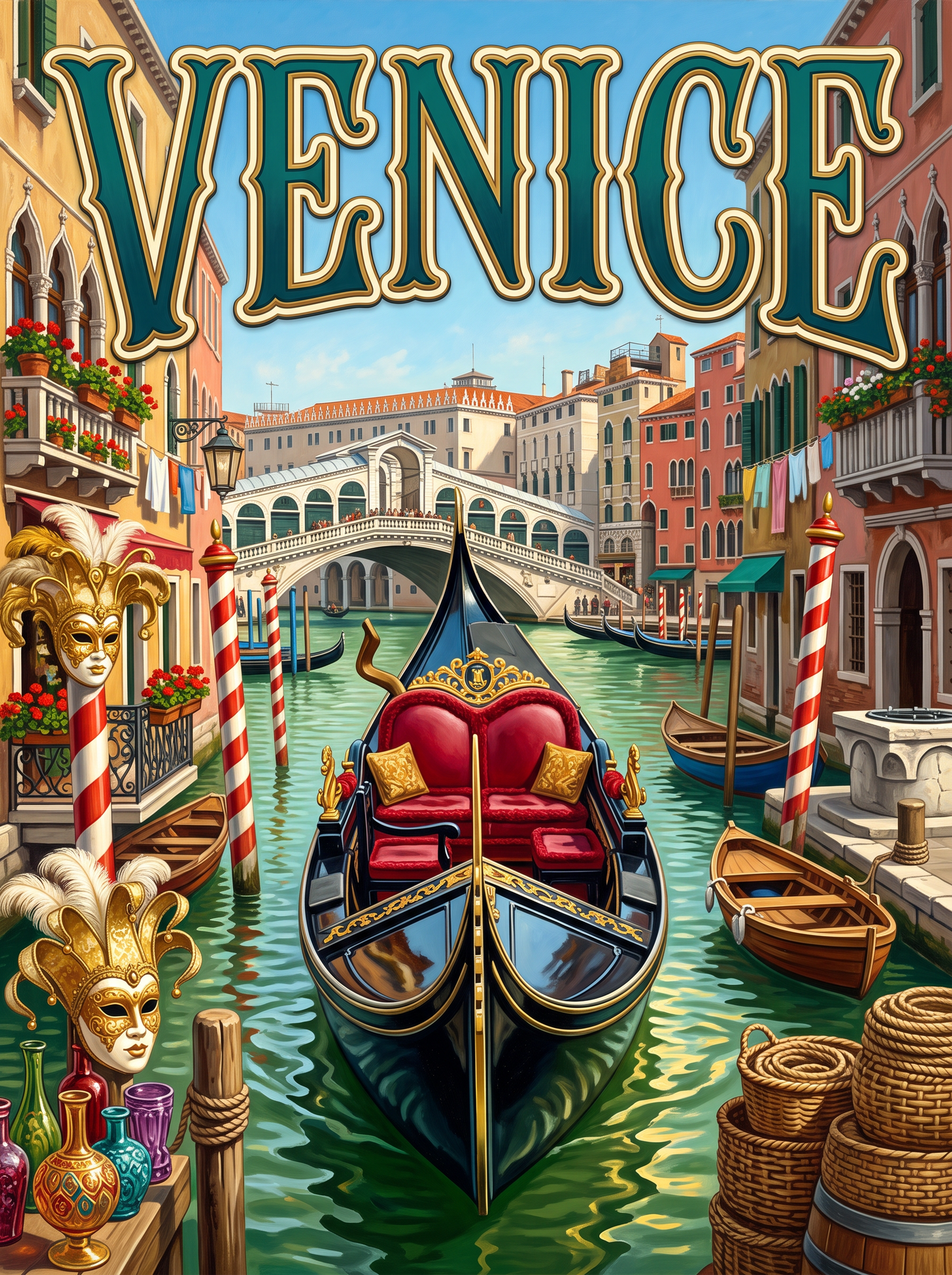 Venice Rialto Gondola