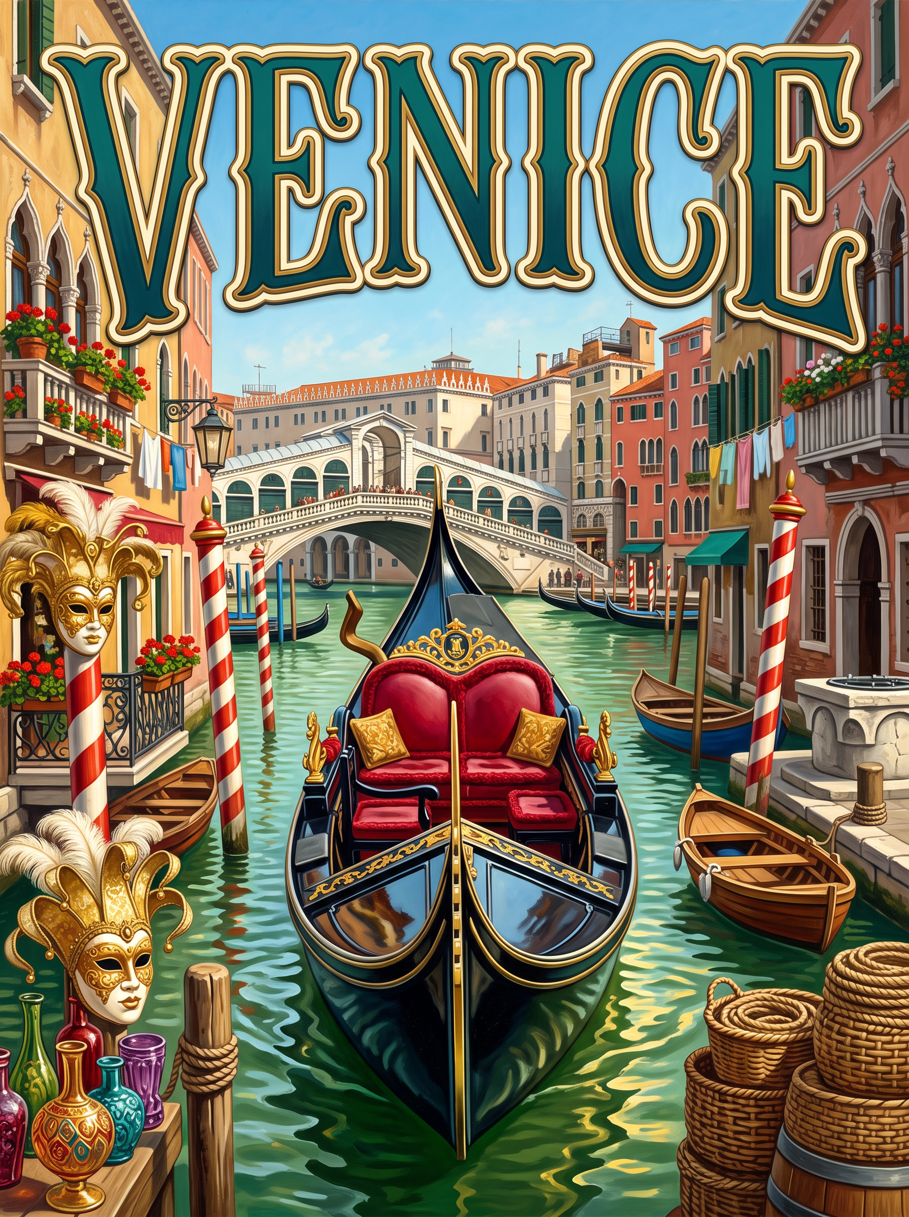 Venice Rialto Gondola