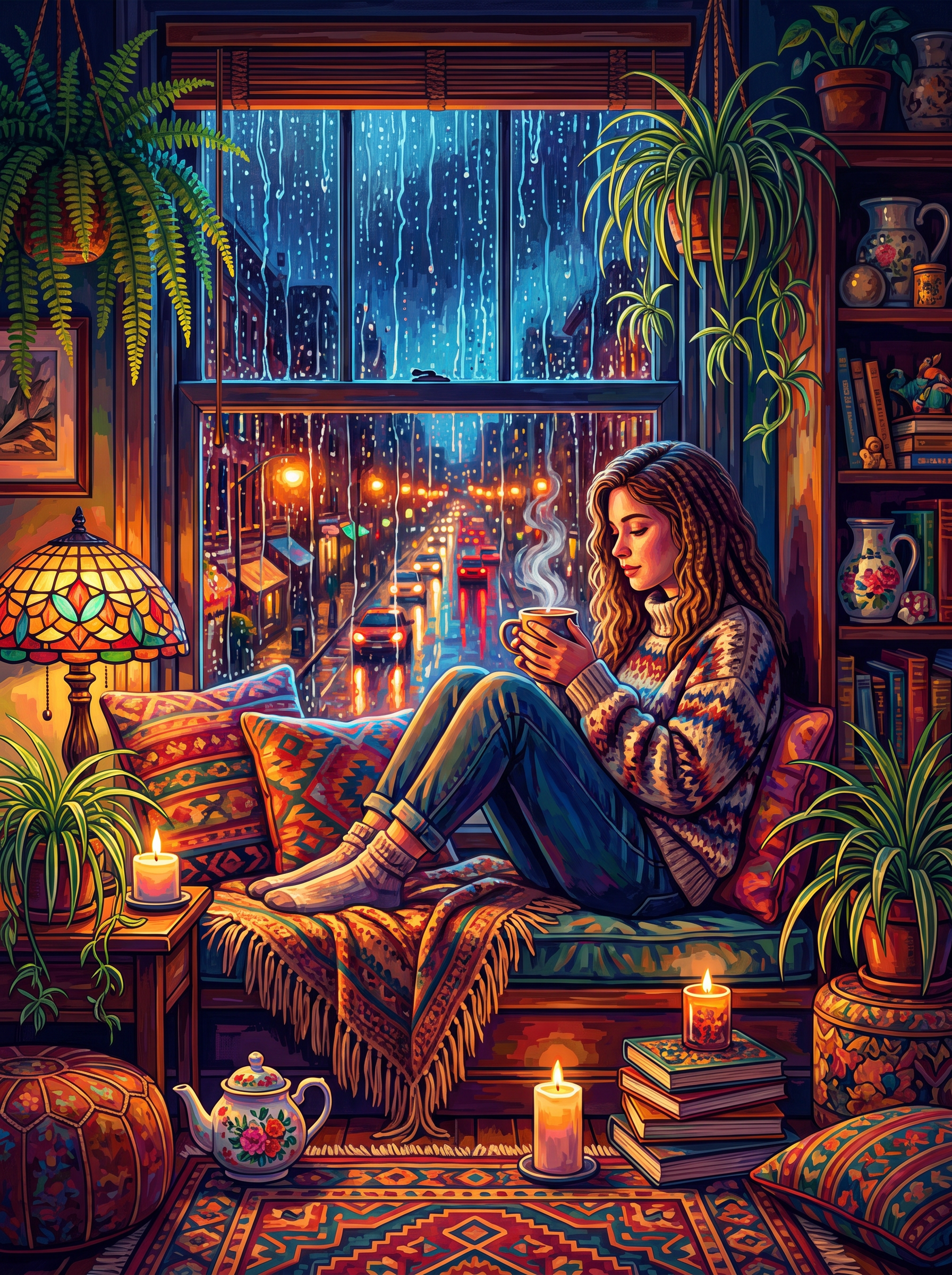 Rainy Day Window Seat