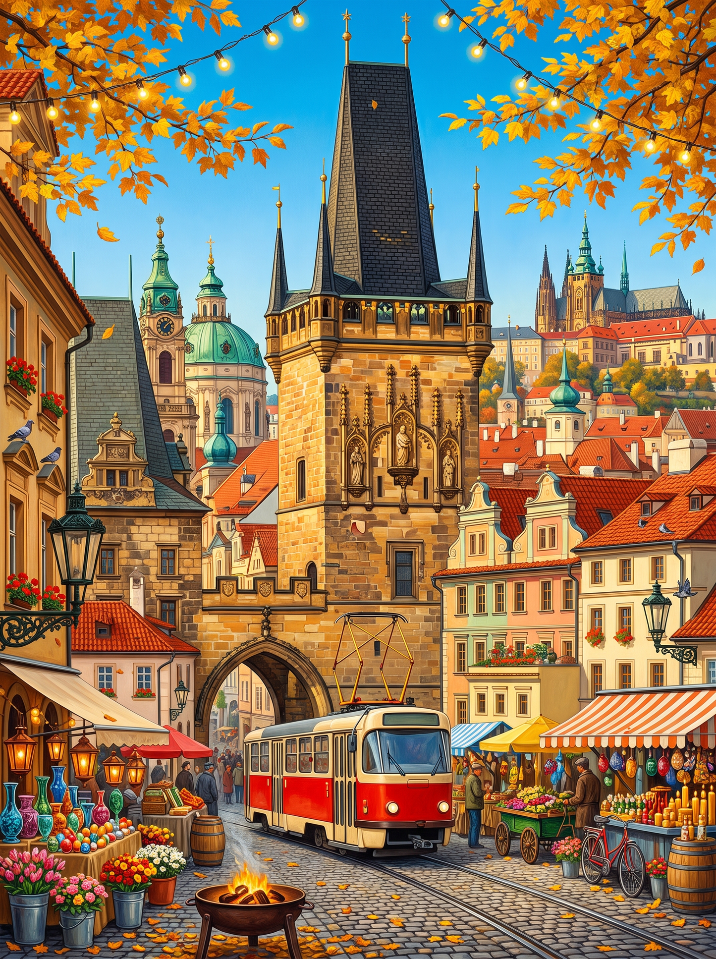 Prague Old Town Tram
