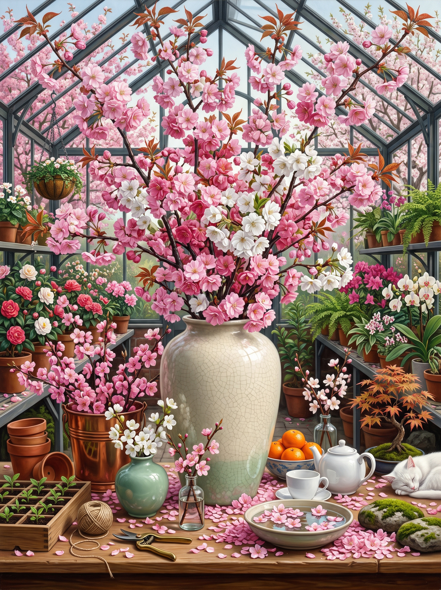 Cherry Blossom Greenhouse