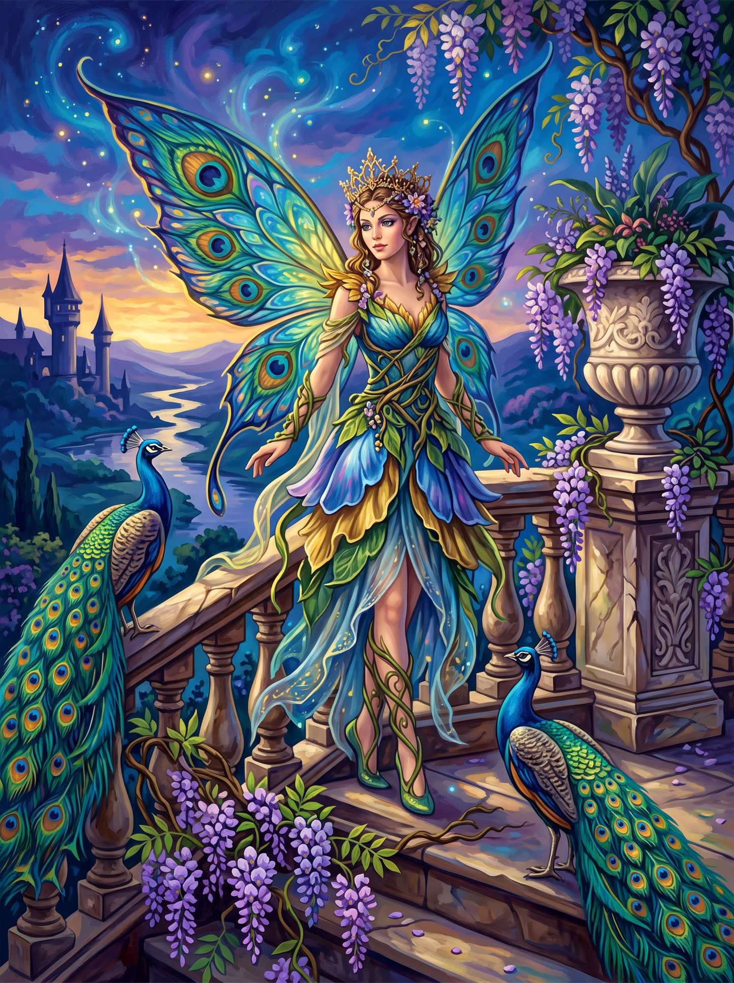 Peacock Feather Fairy