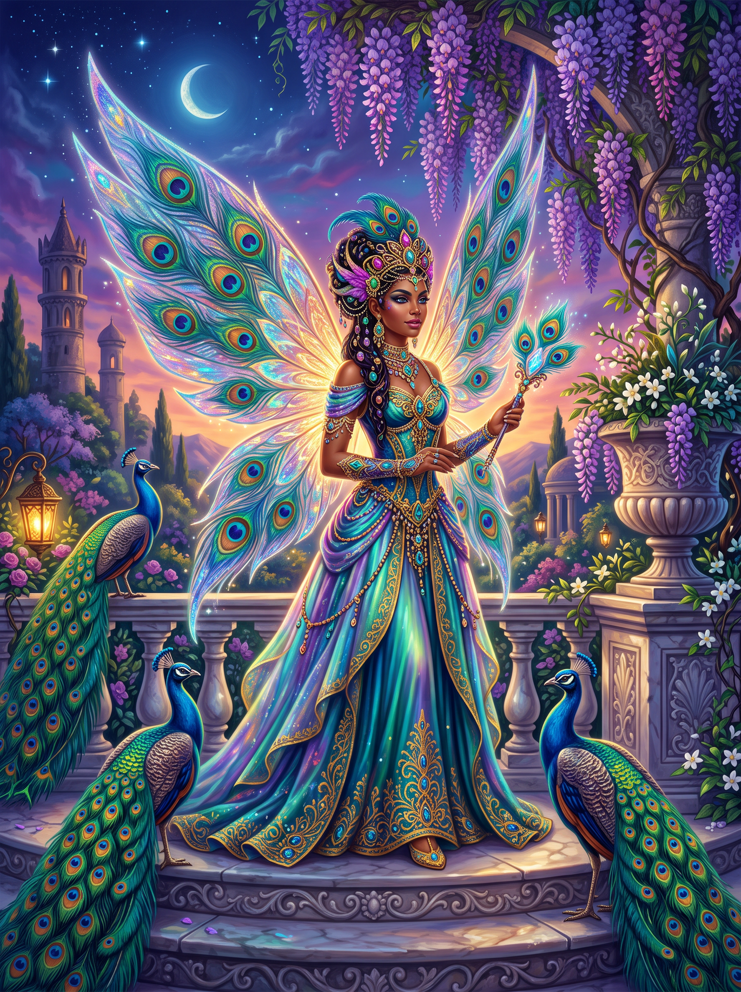 Peacock Twilight Fairy