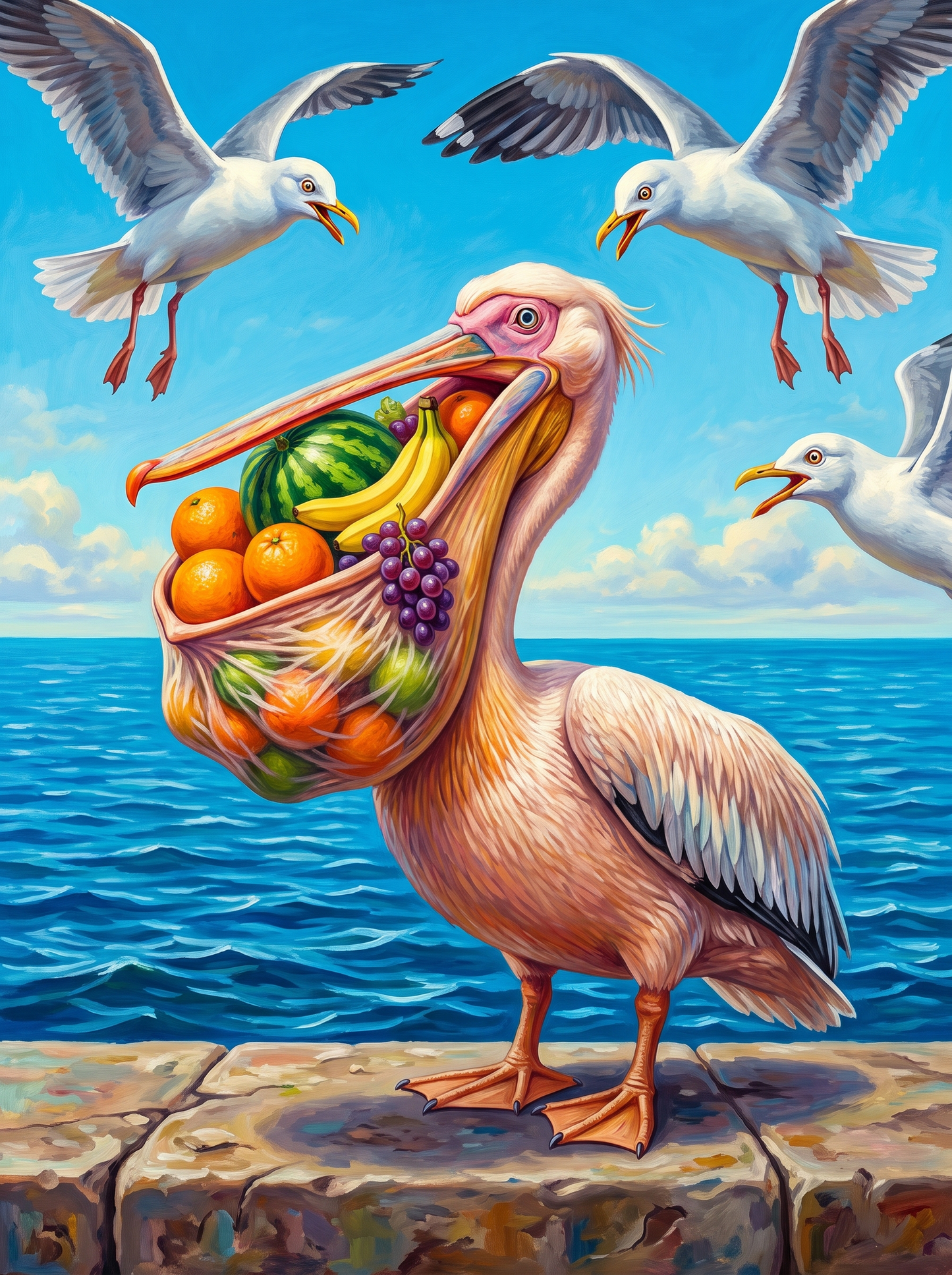 Pelican Fruit Stall