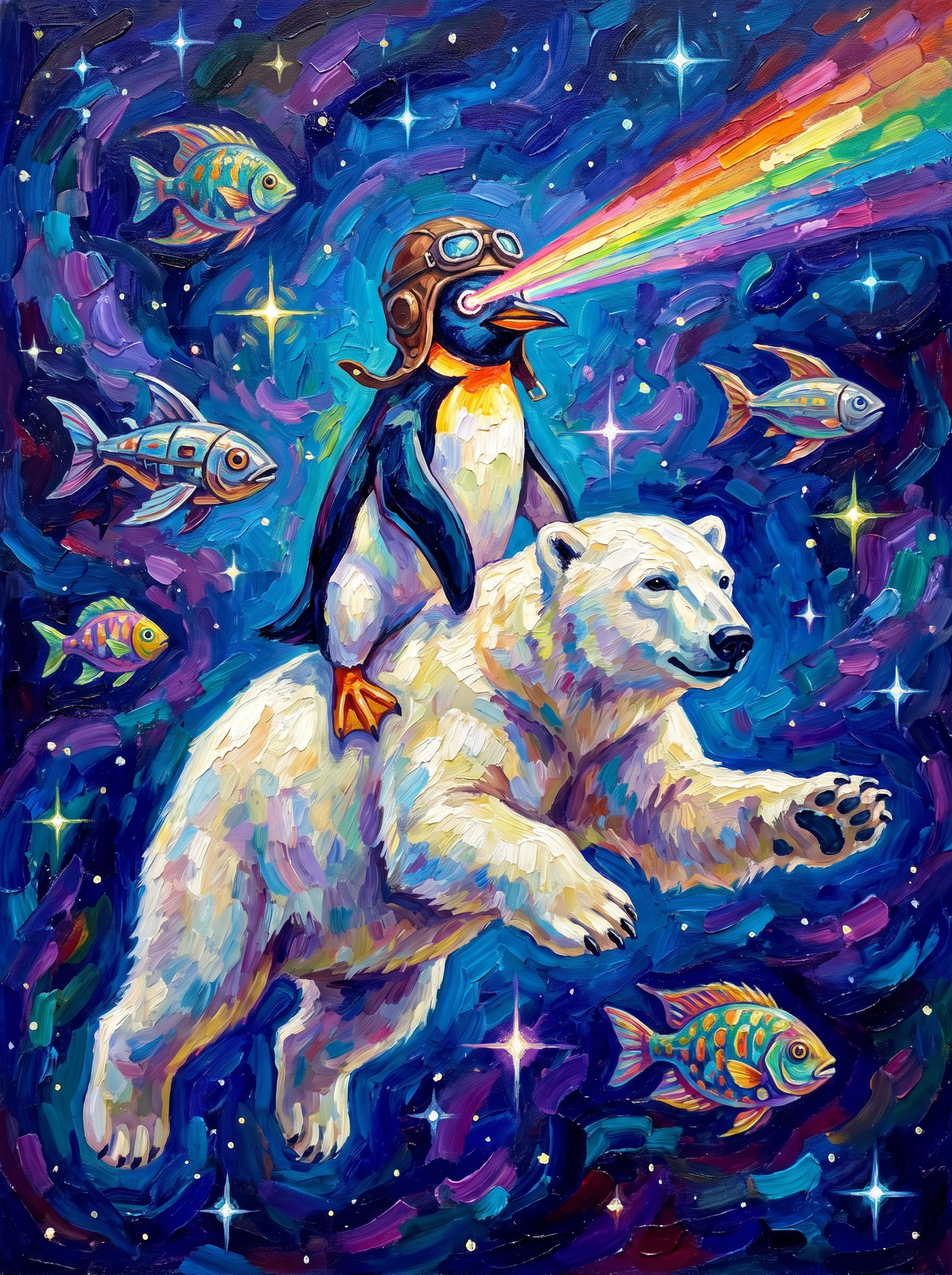 Penguin Polar Bear