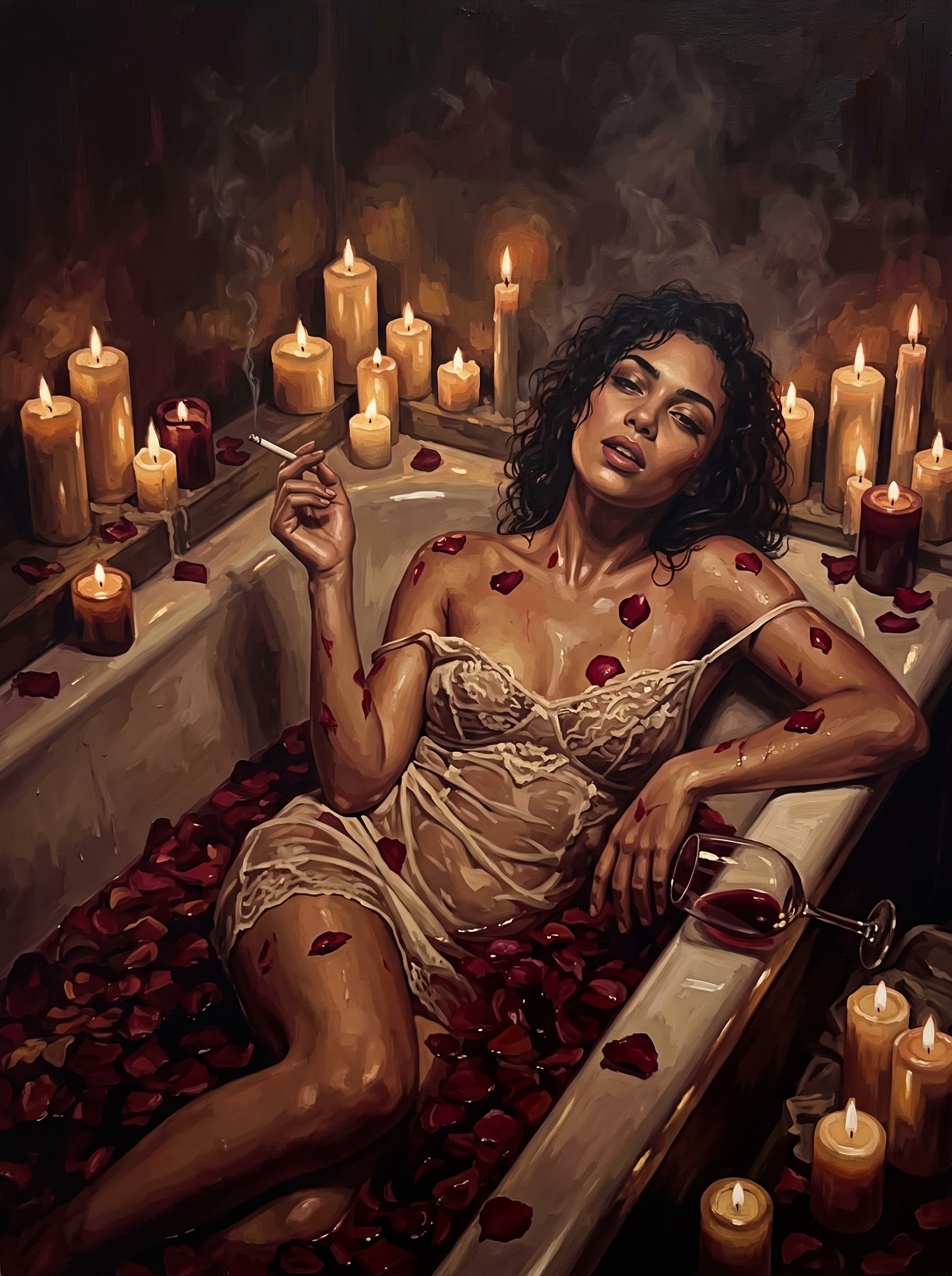 Petals On Wet Skin
