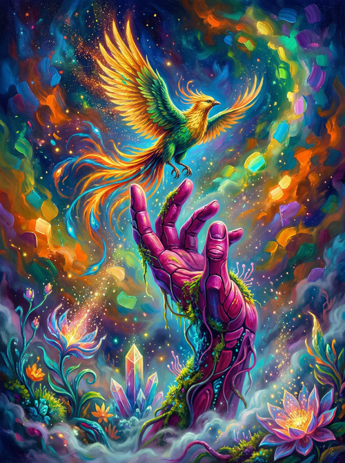 Phoenix Rising Wings (100 Color Diamond Painting) Diamond Painting kit