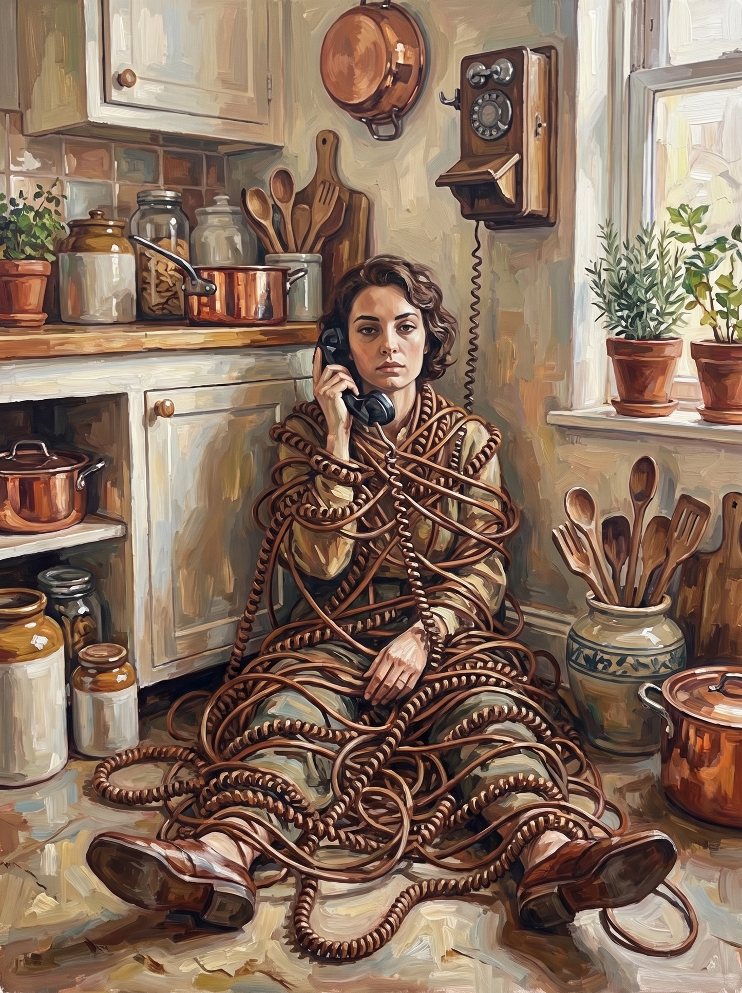 Tangled in the Line