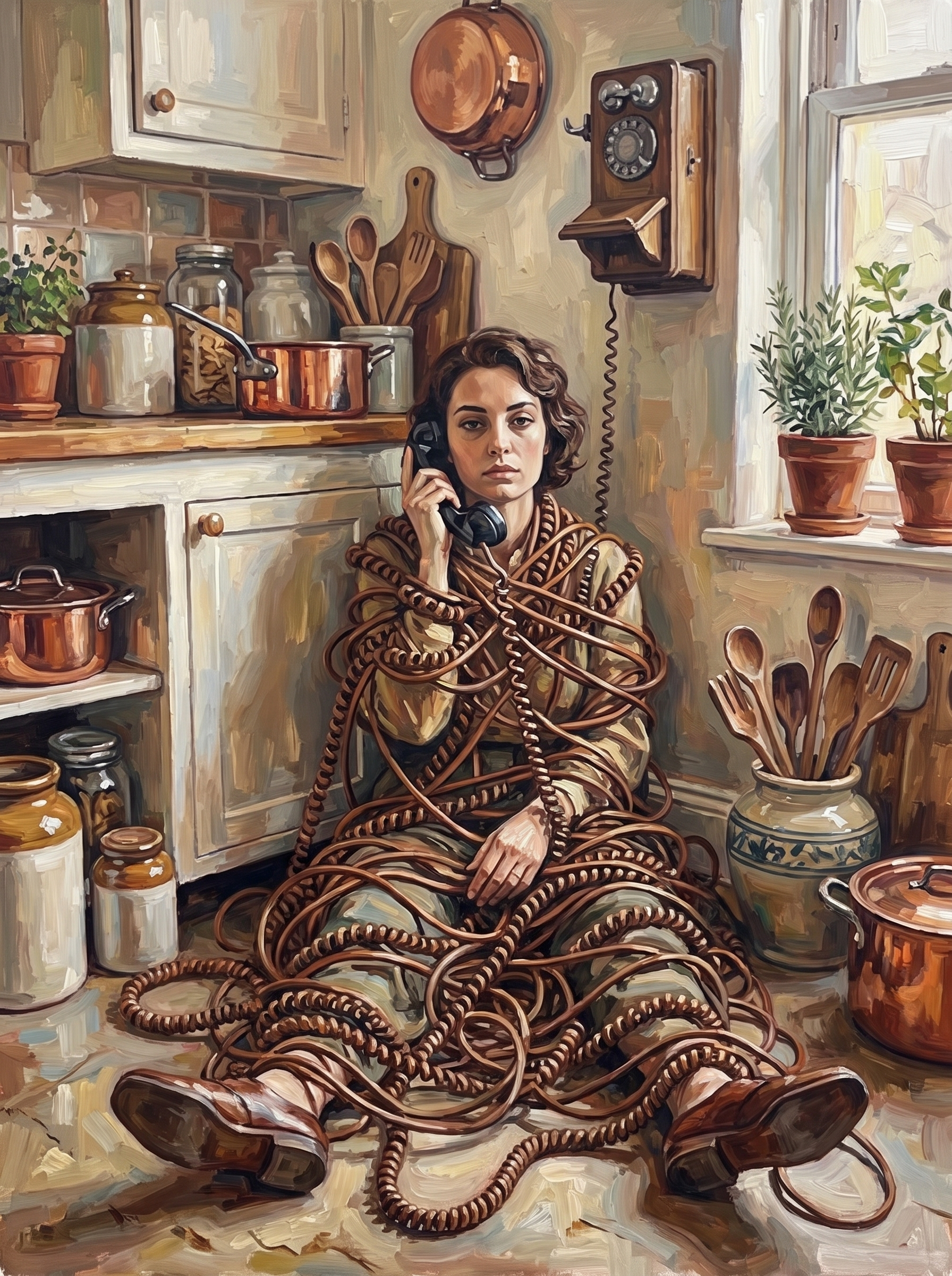 Tangled in the Line