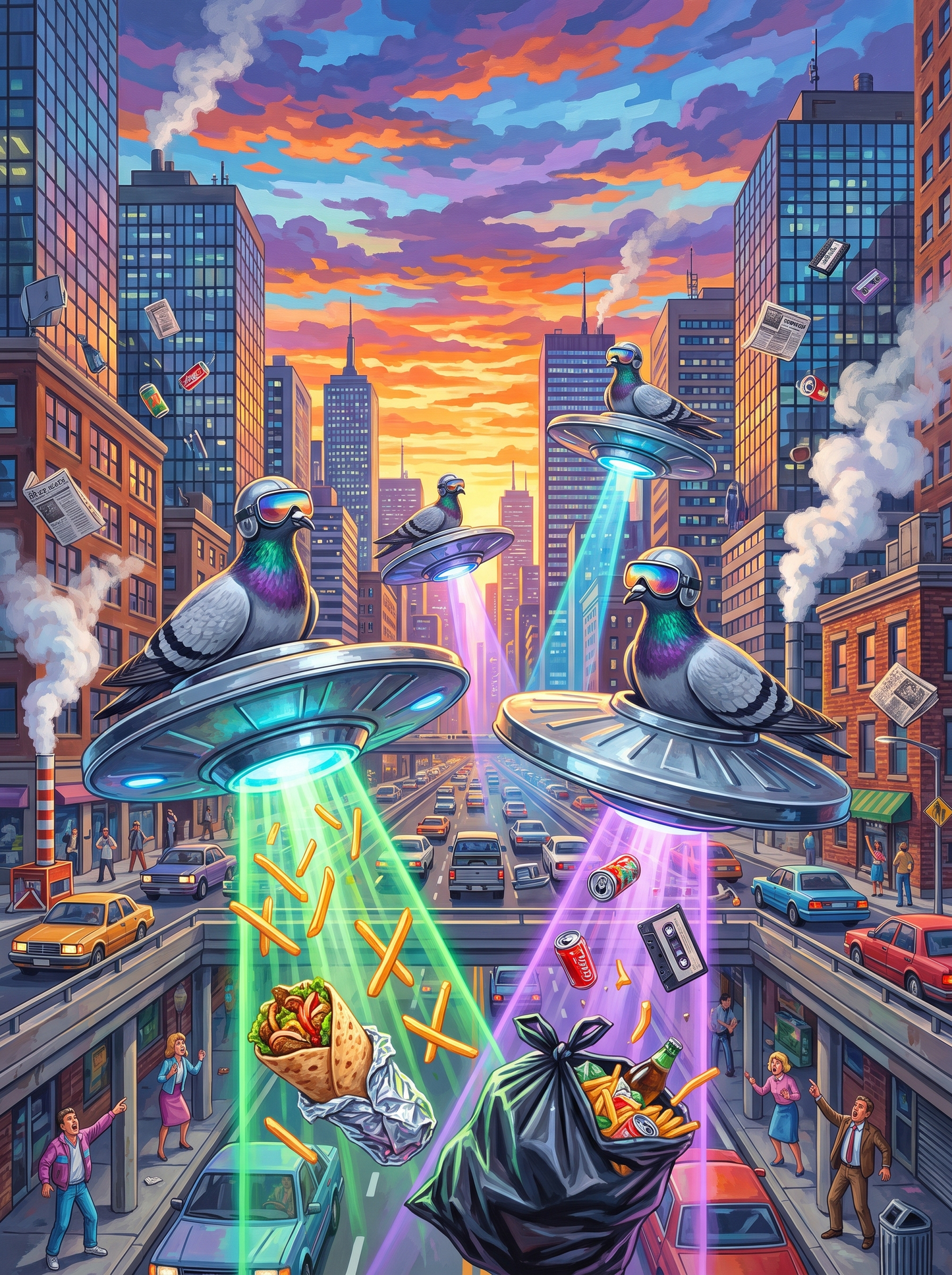 Pigeon Saucer Fleet