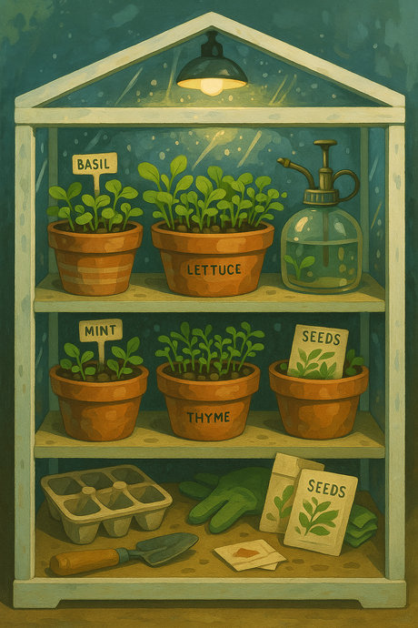Mini Greenhouse (Diamond Painting) Diamond Painting kit